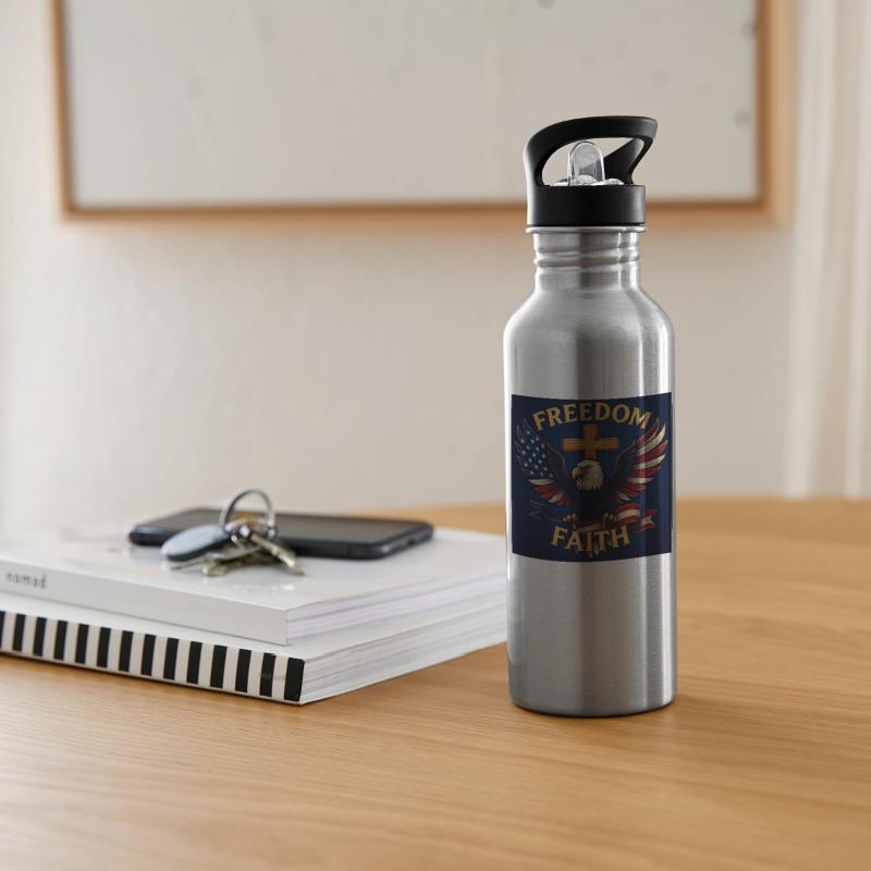 Freedom Faith Eagle Emblem