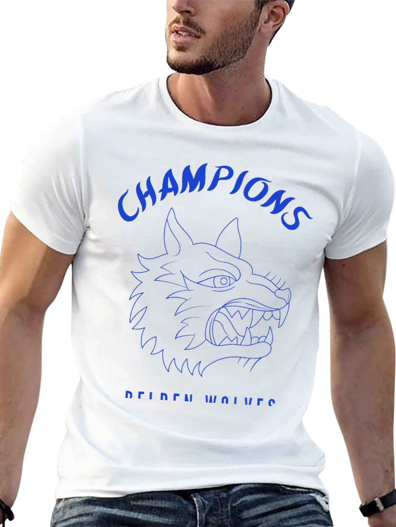Champions Reiden Wolves Black T-Shirt