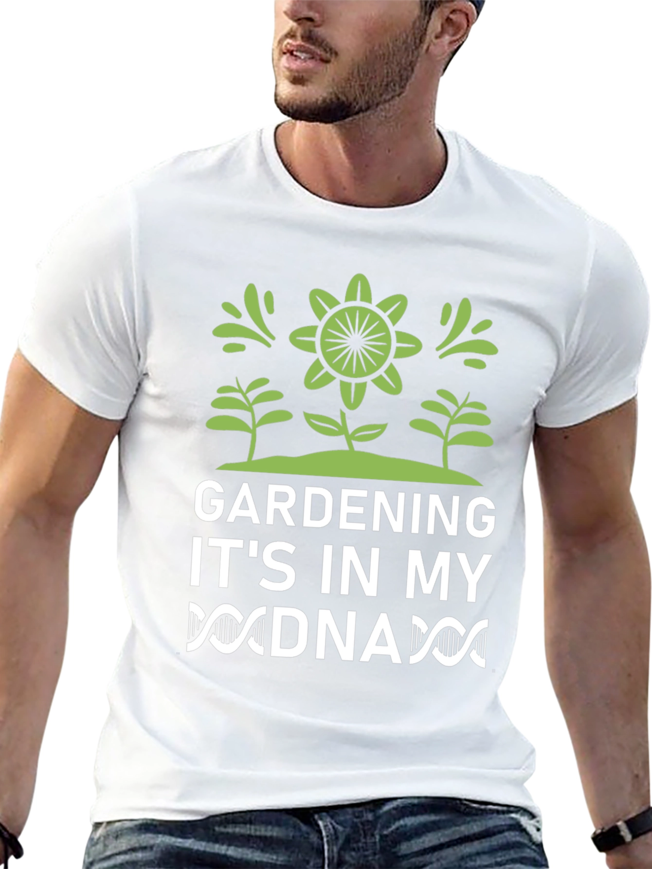Gardening DNA Graphic T-Shirt