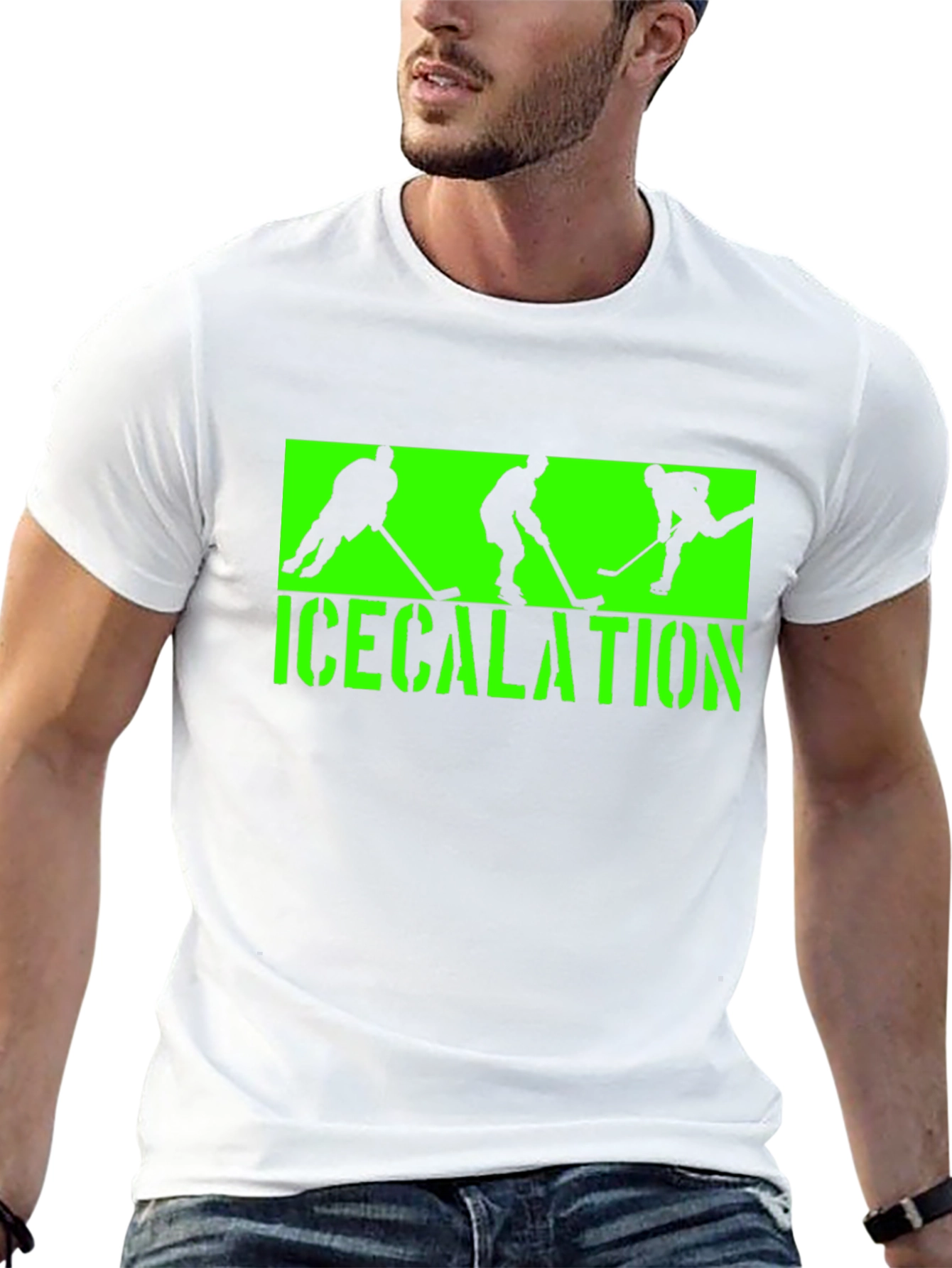 Icecalation Hockey Graphic T-Shirt