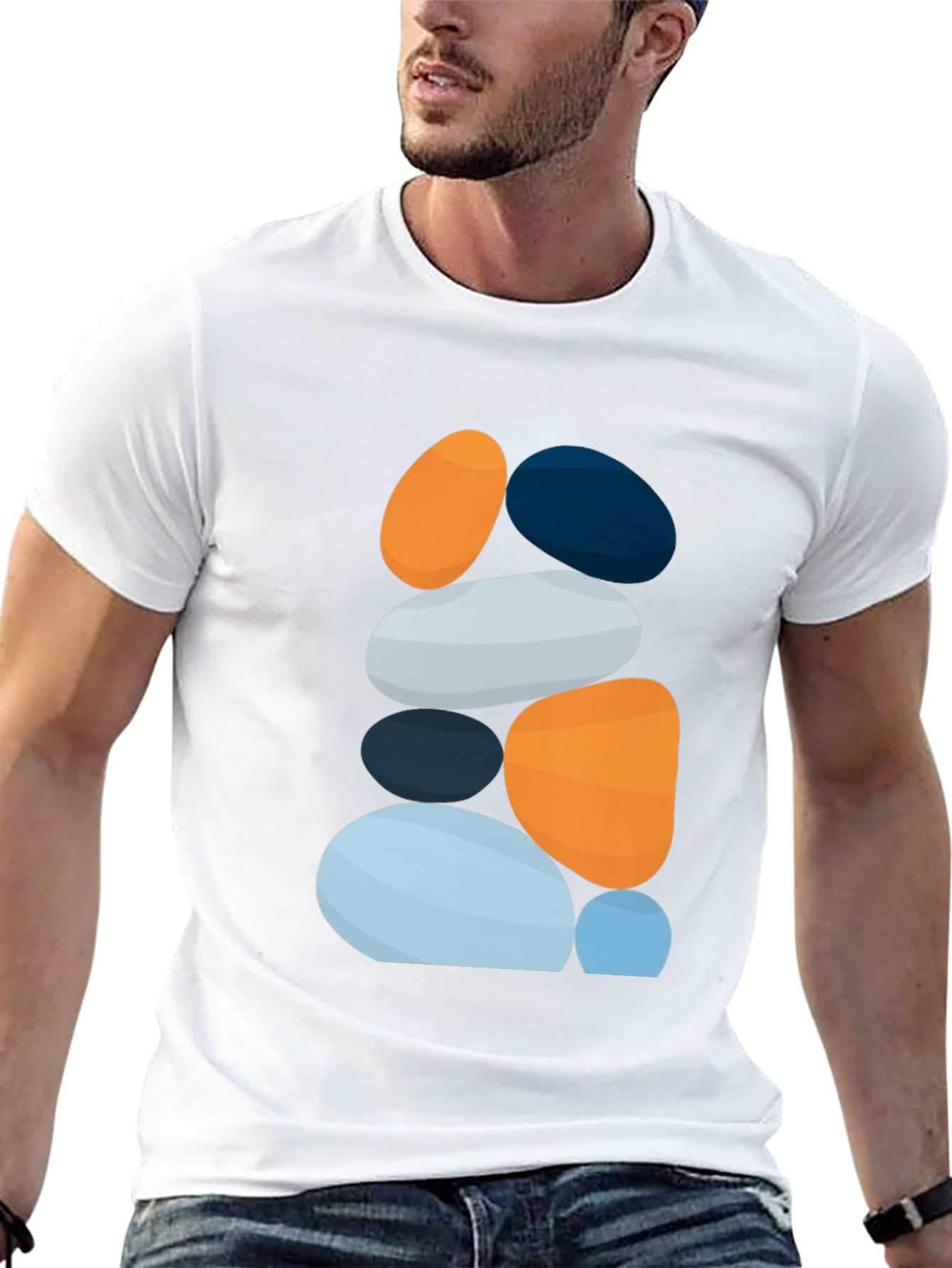 Modern Rock Balancing T-Shirt - Graphic Tee