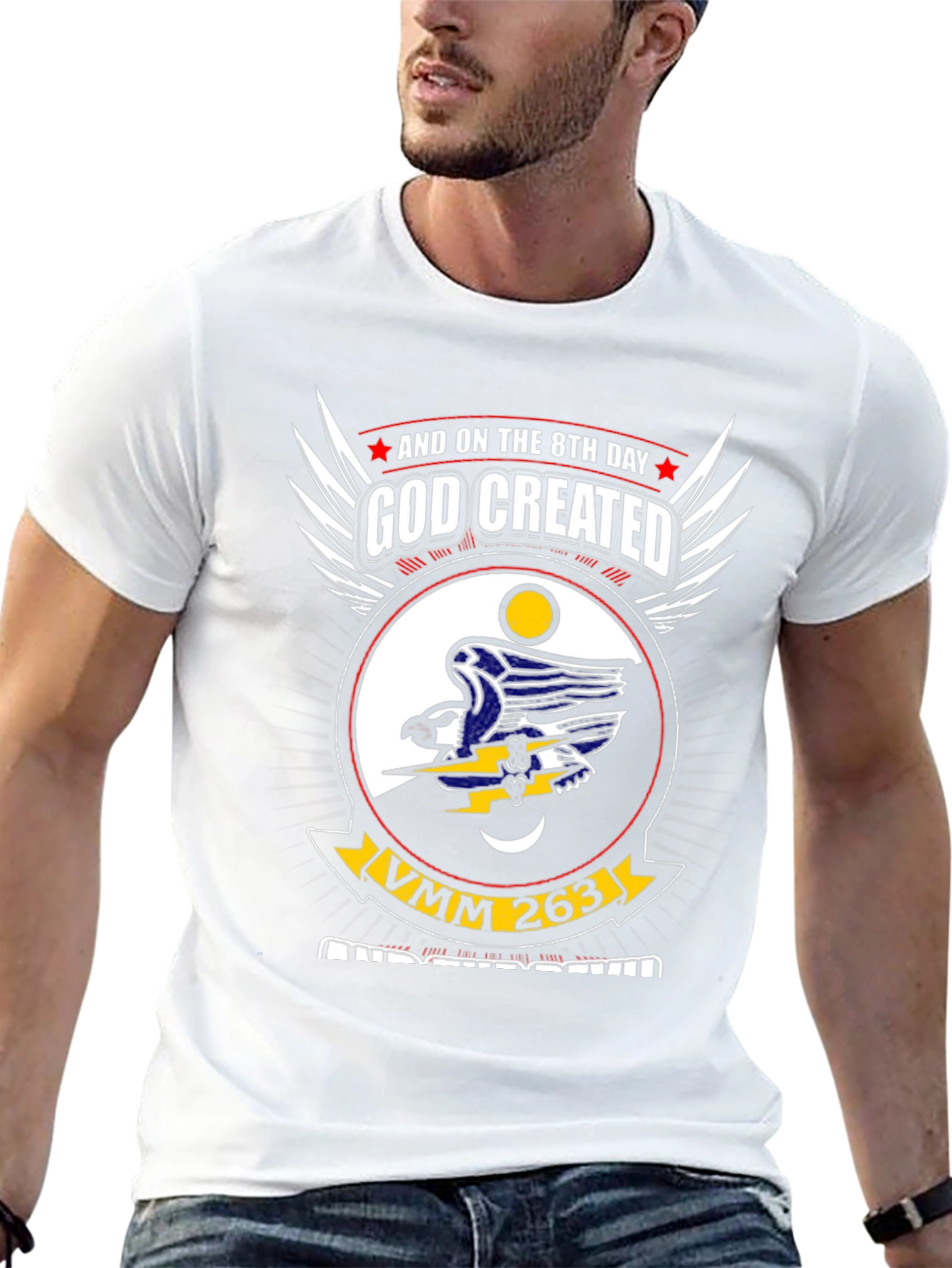 VMM 263 God Created Graphic T-Shirt