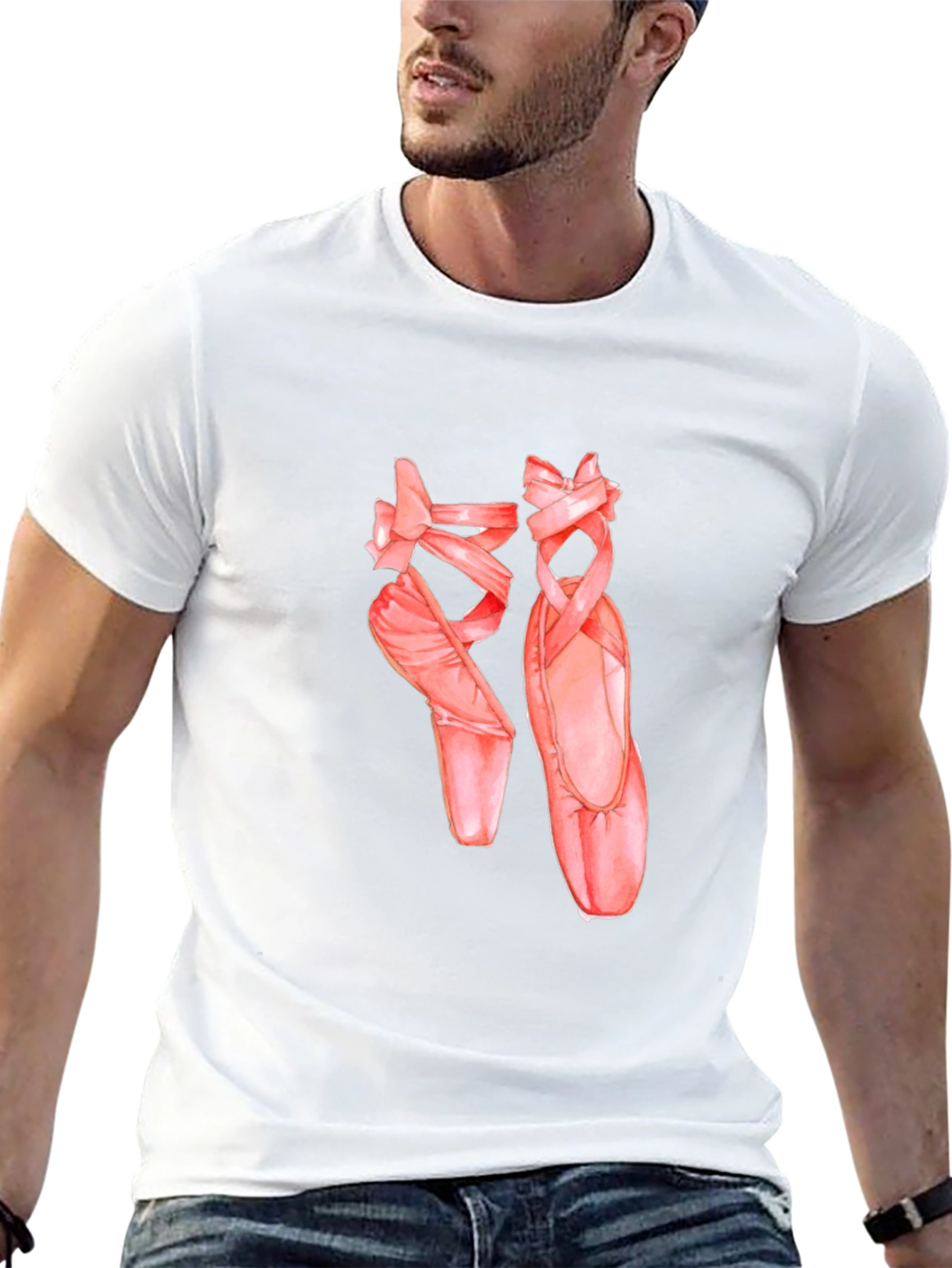 Ballet Shoes Graphic Tee - Dancer Gift