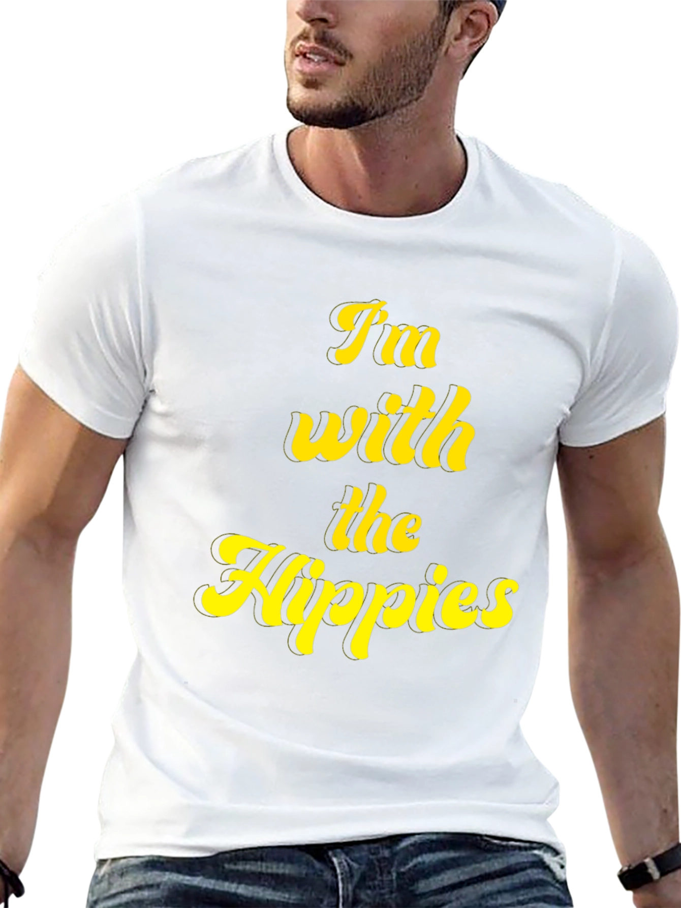 Im With The Hippies Graphic T-Shirt