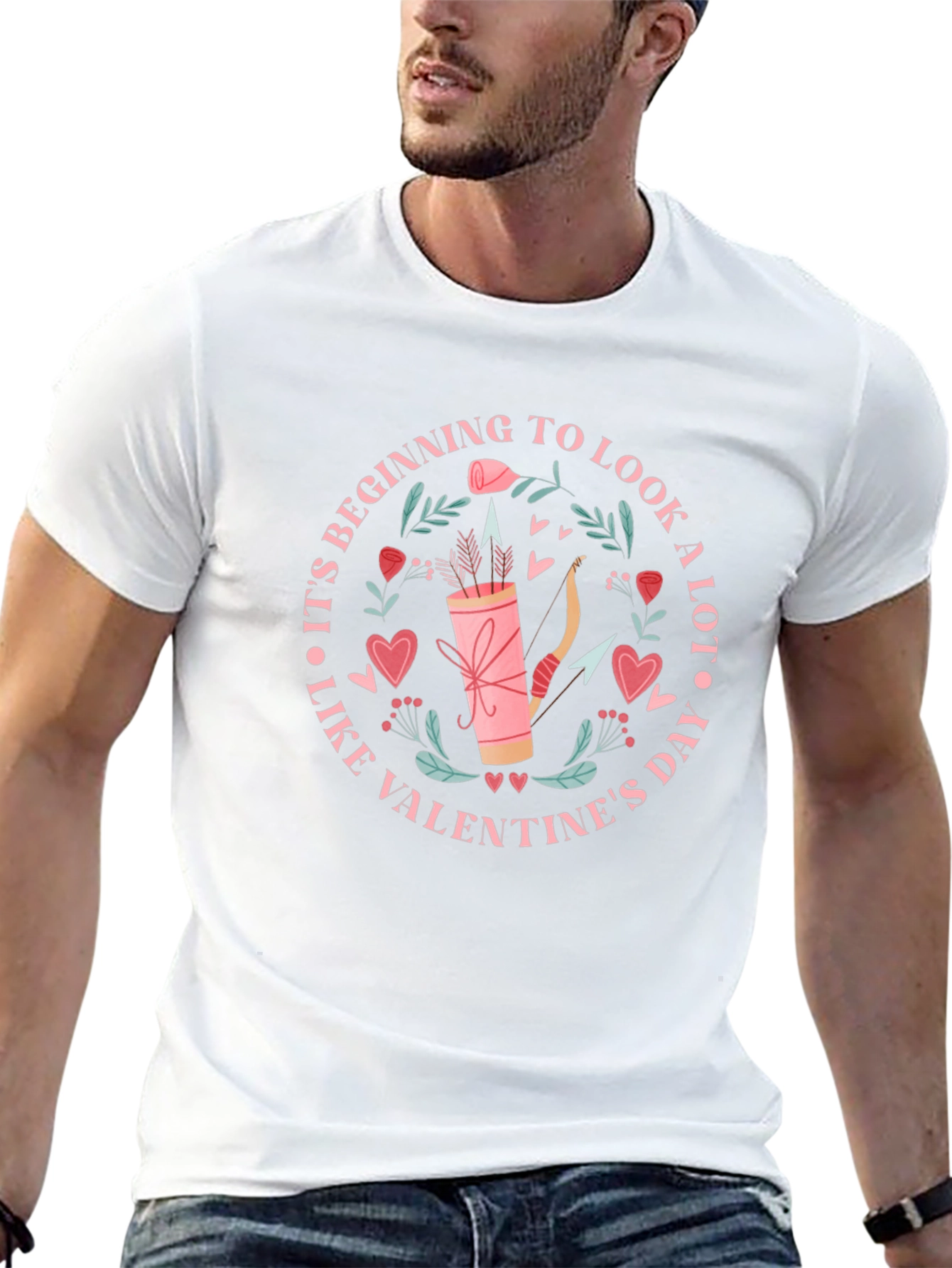 Valentines Day Graphic T-Shirt - Love & Arrows