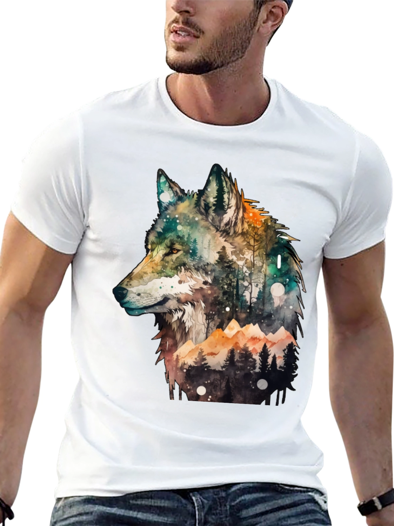 Wolf & Wilderness Graphic Tee