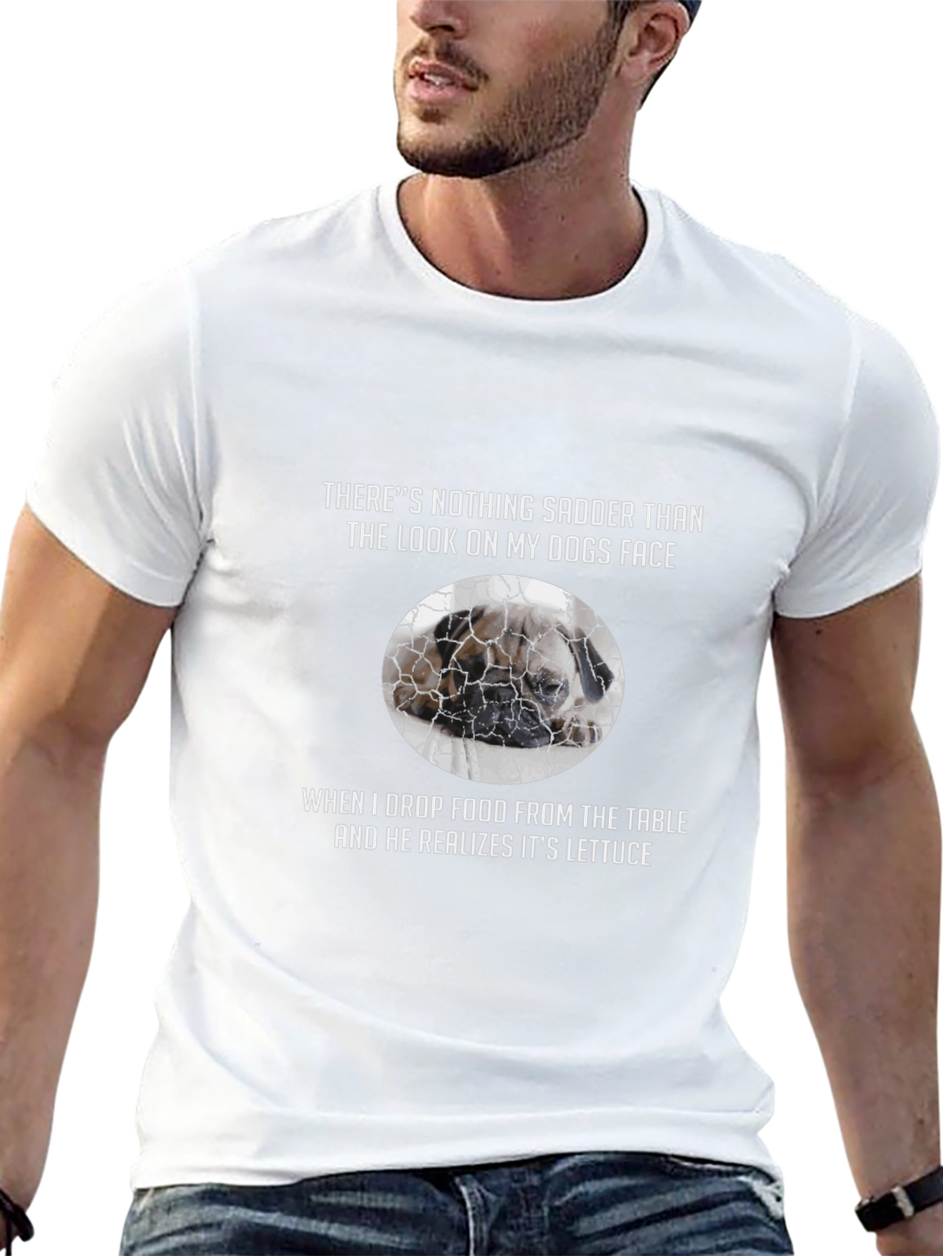 Sad Dog Lettuce T-Shirt