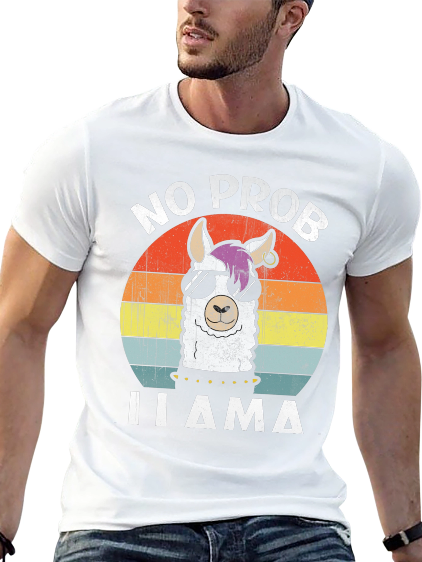 No Prob Llama Graphic Tee