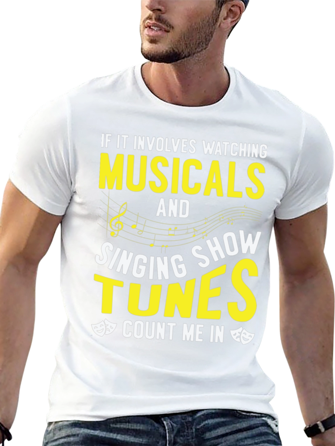 Musical Lovers T-Shirt: Watching Singing Count Me In!