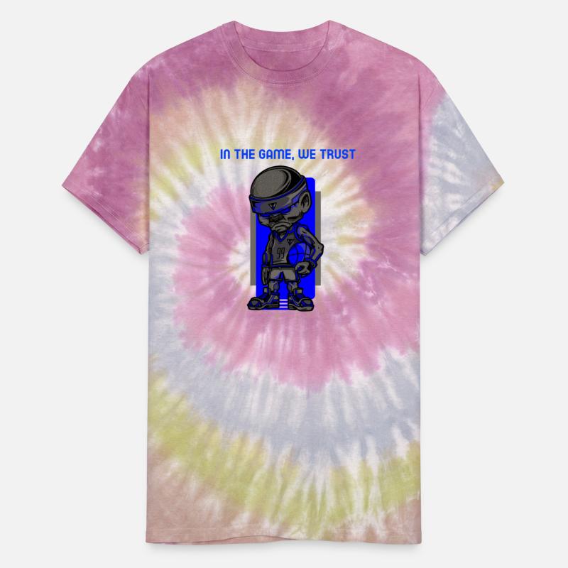 In the Game, We Trust Basketball Player Art Print