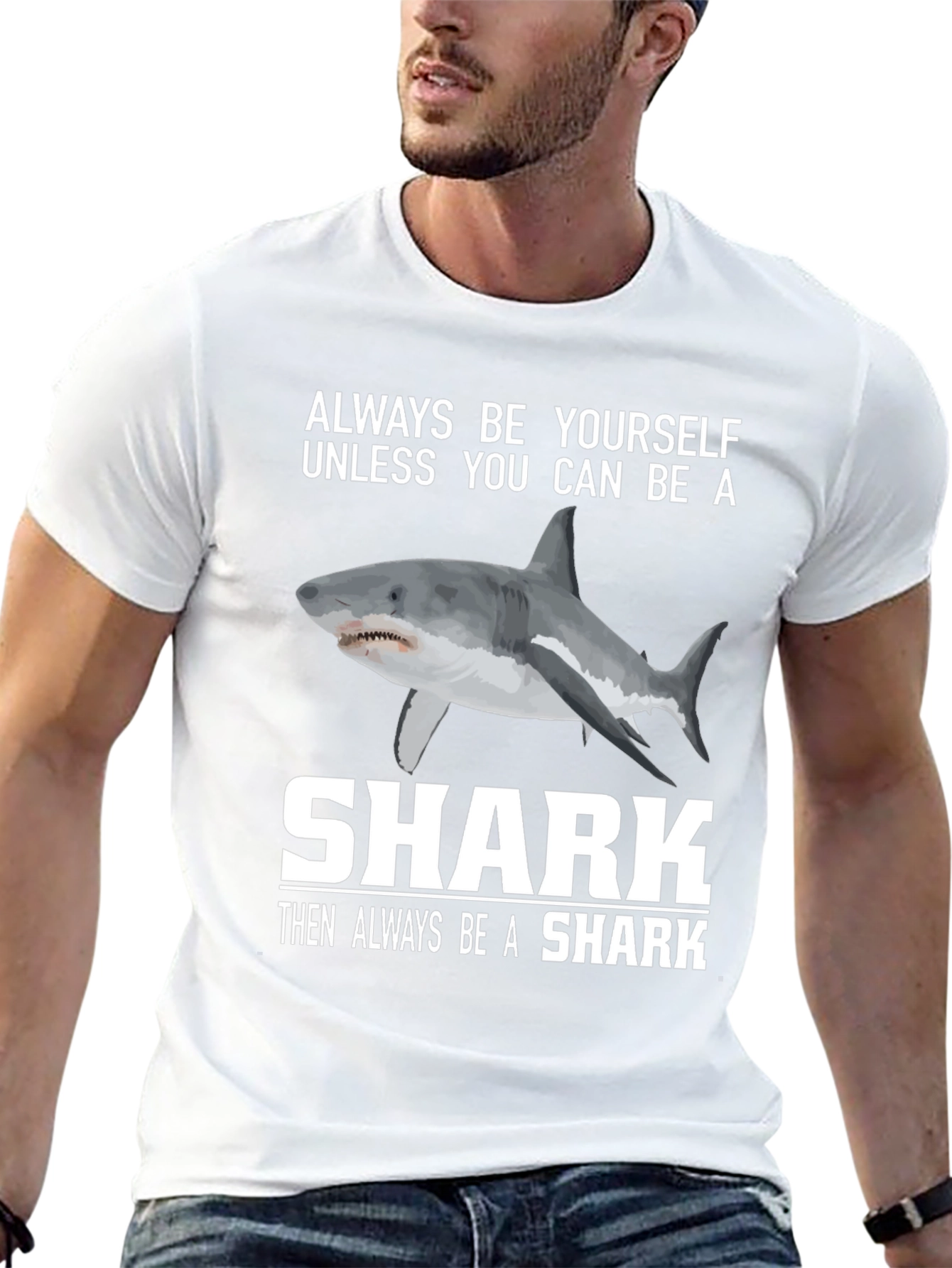 Be a Shark Graphic T-Shirt