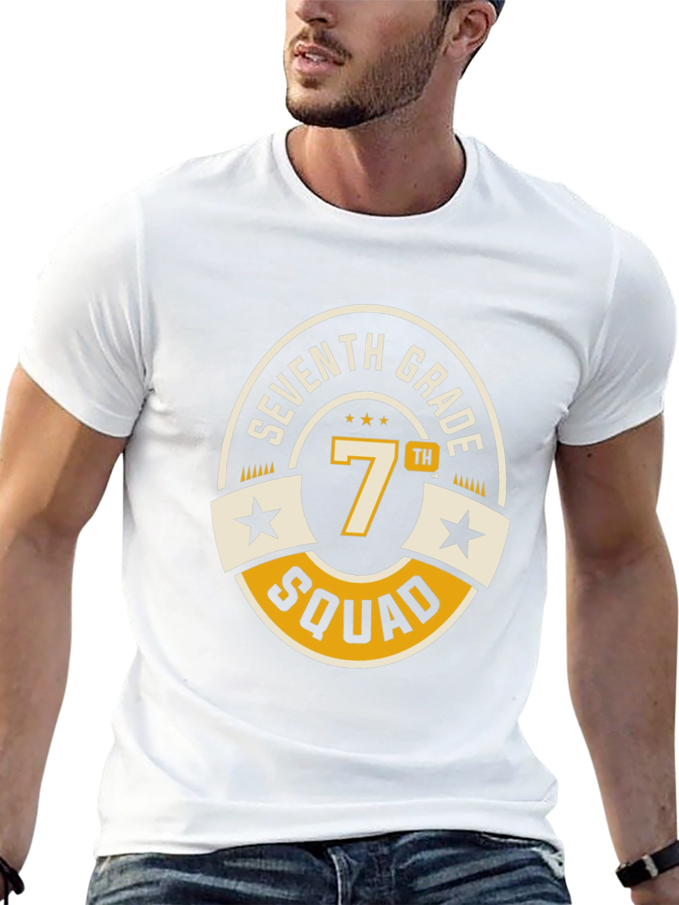 Seventh Grade Squad Graphic T-Shirt