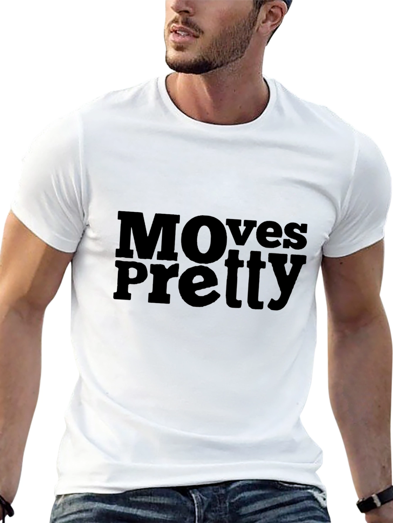 Moves Pretty Graphic Tee - Stylish Casual Wear