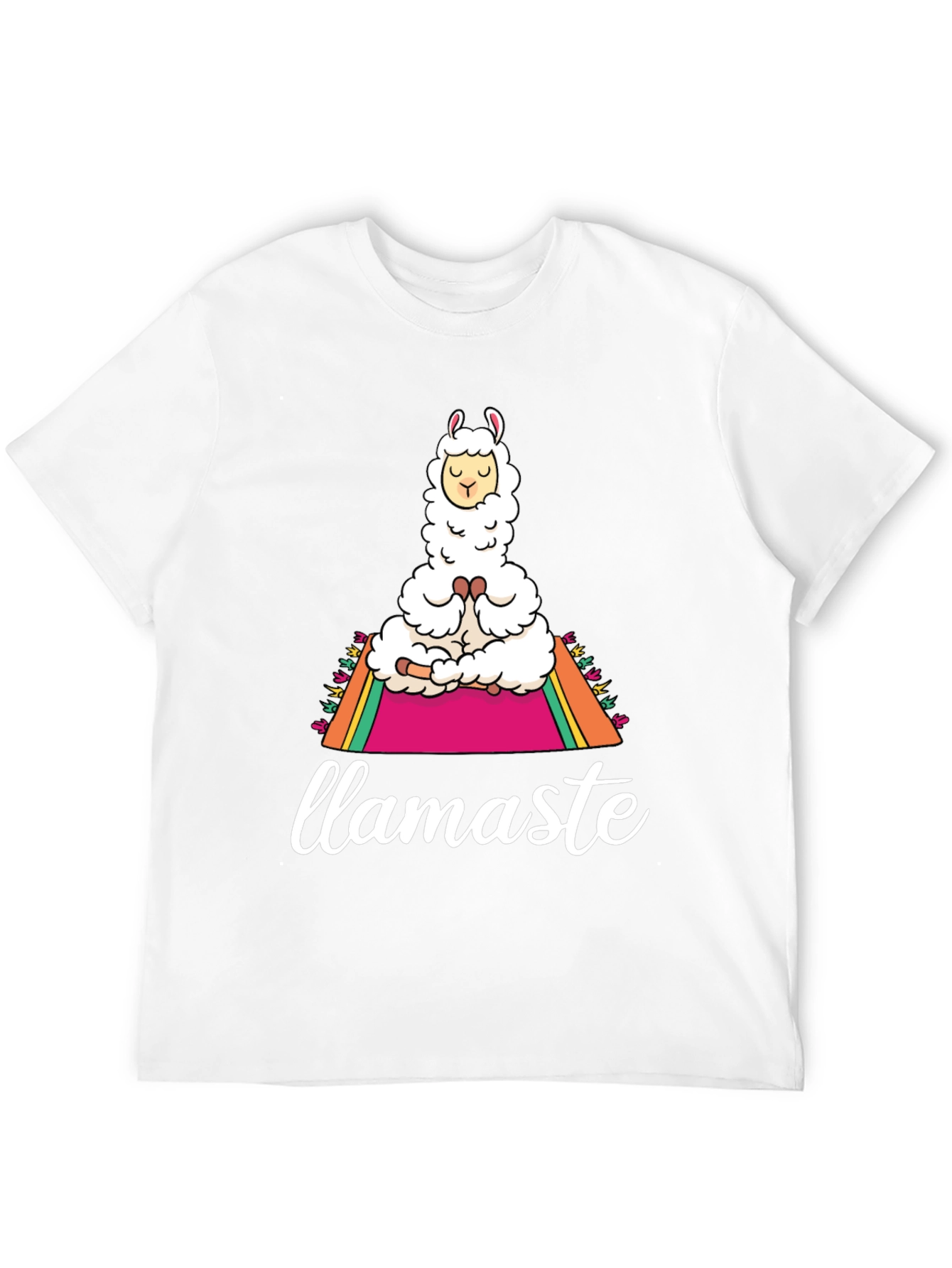 Llamaste Yoga Black Tee