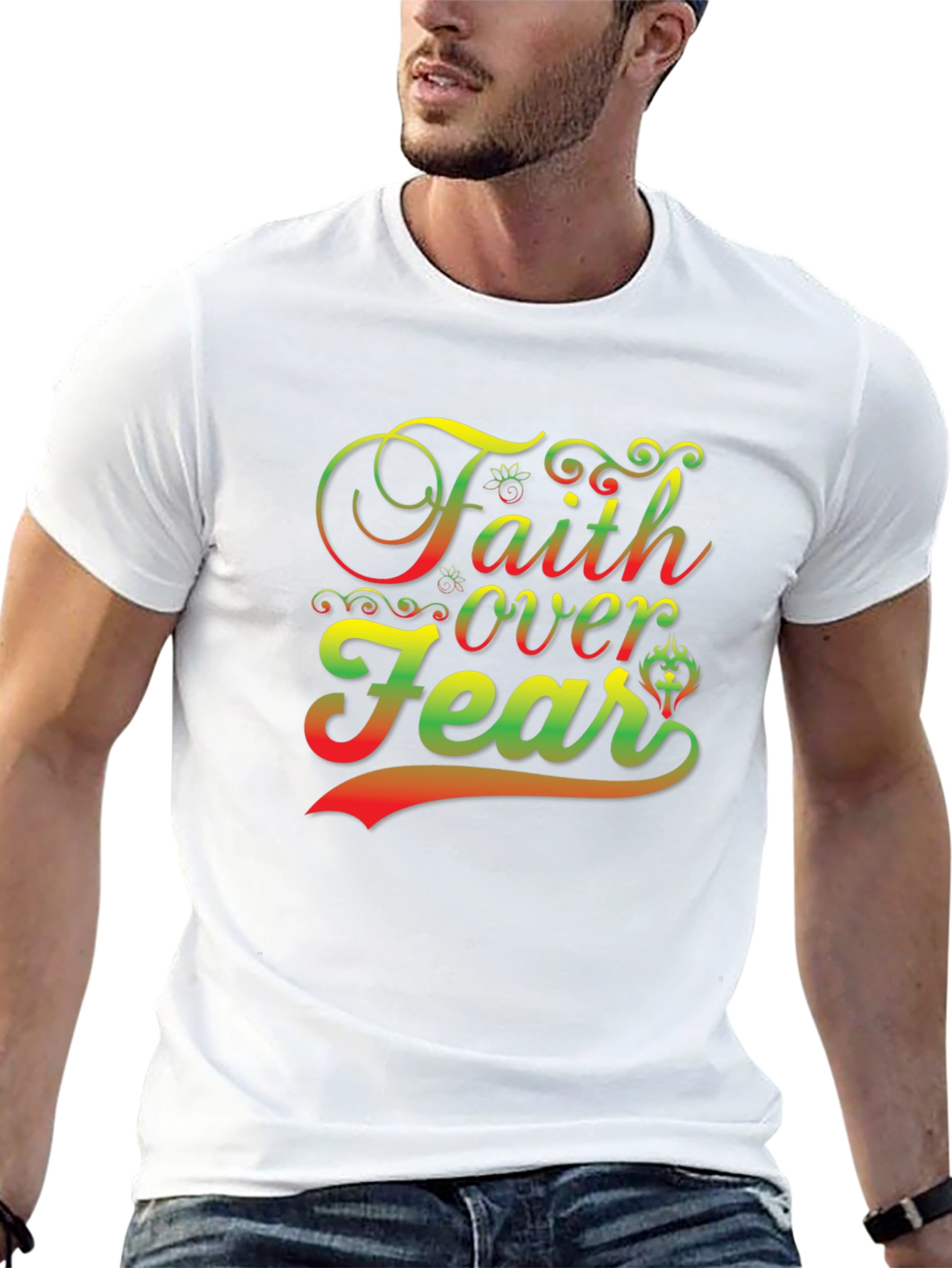 Faith Over Fear Graphic Tee