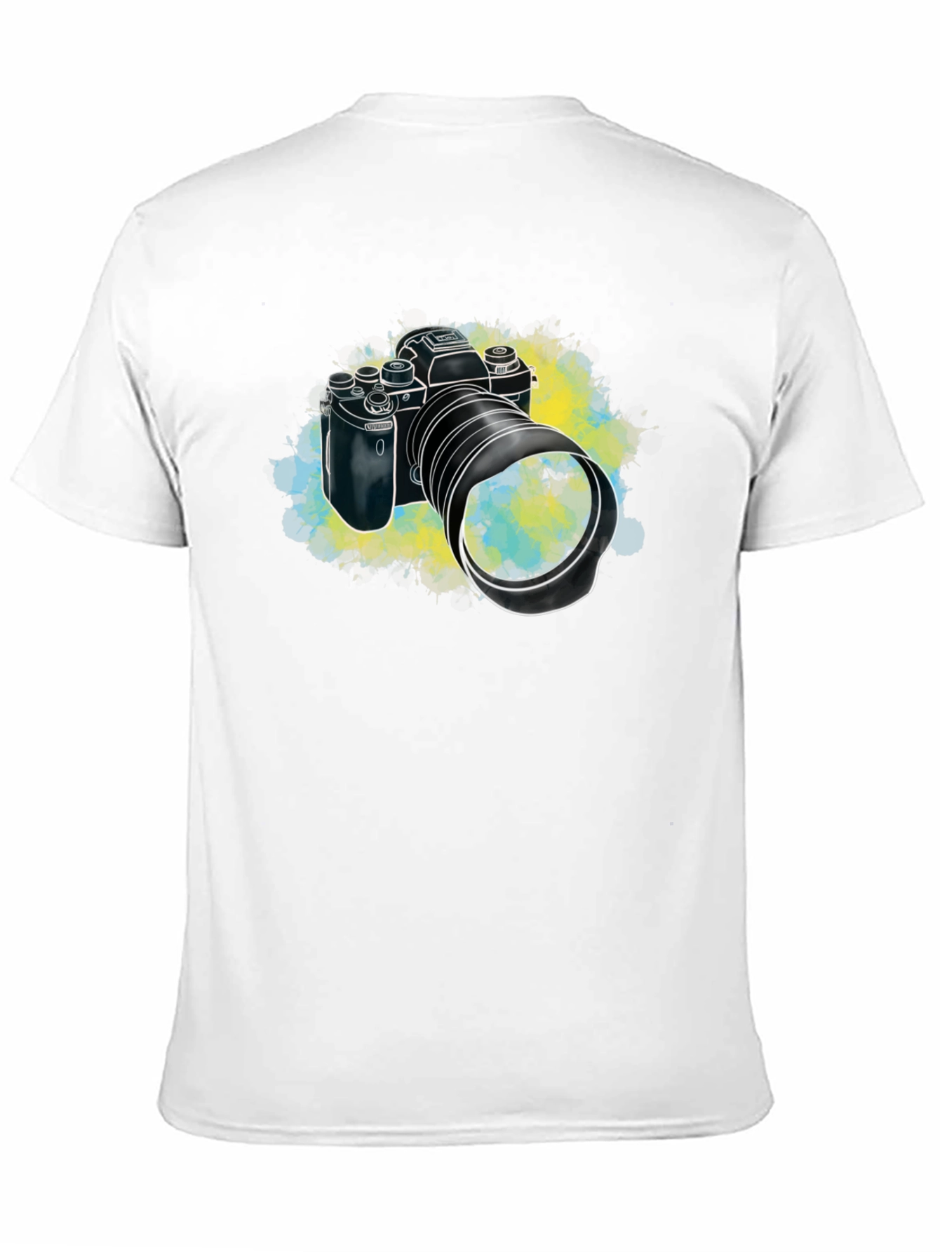 Camera Graphic Black T-Shirt - Photographer Gift