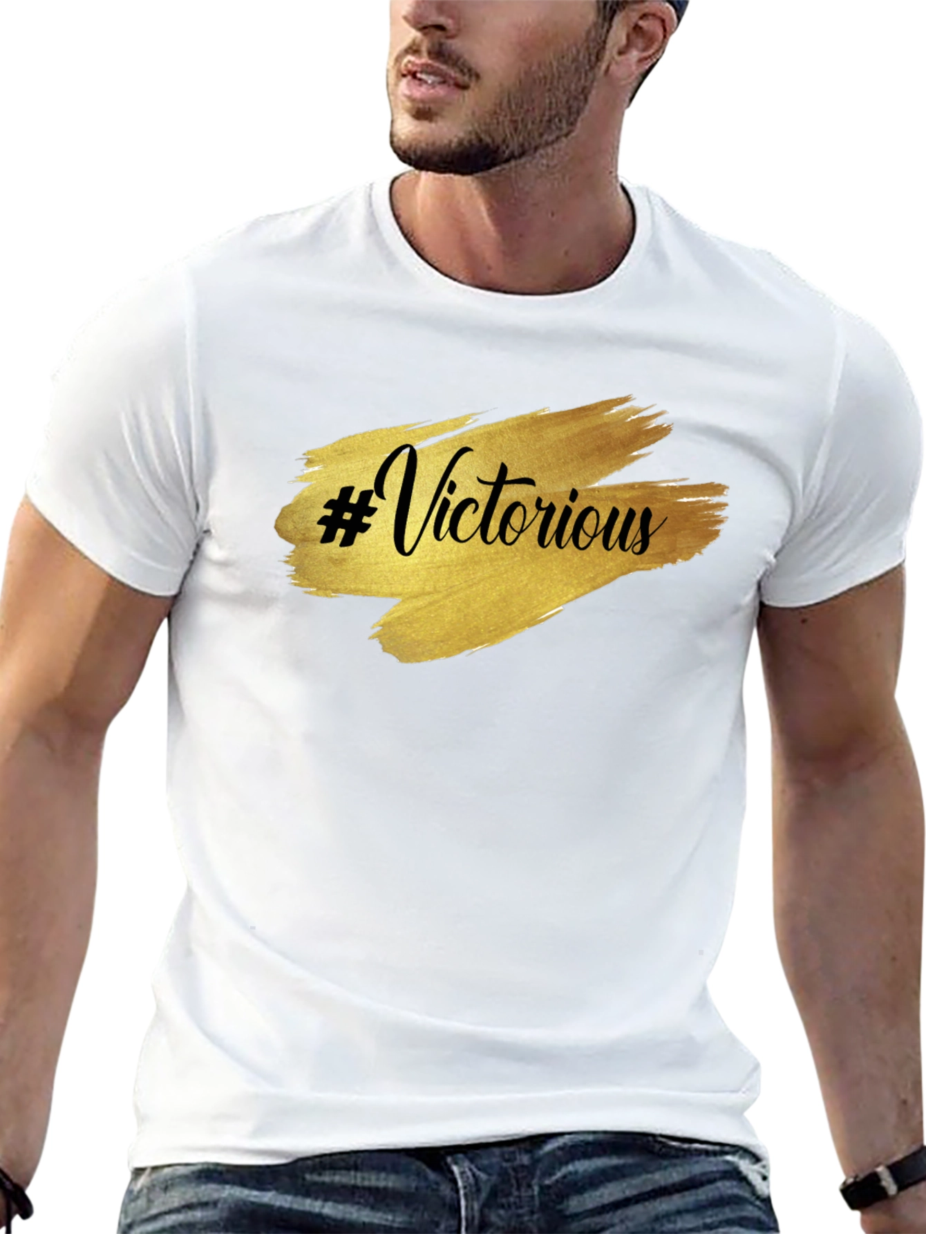 Victorious Gold Brush T-Shirt