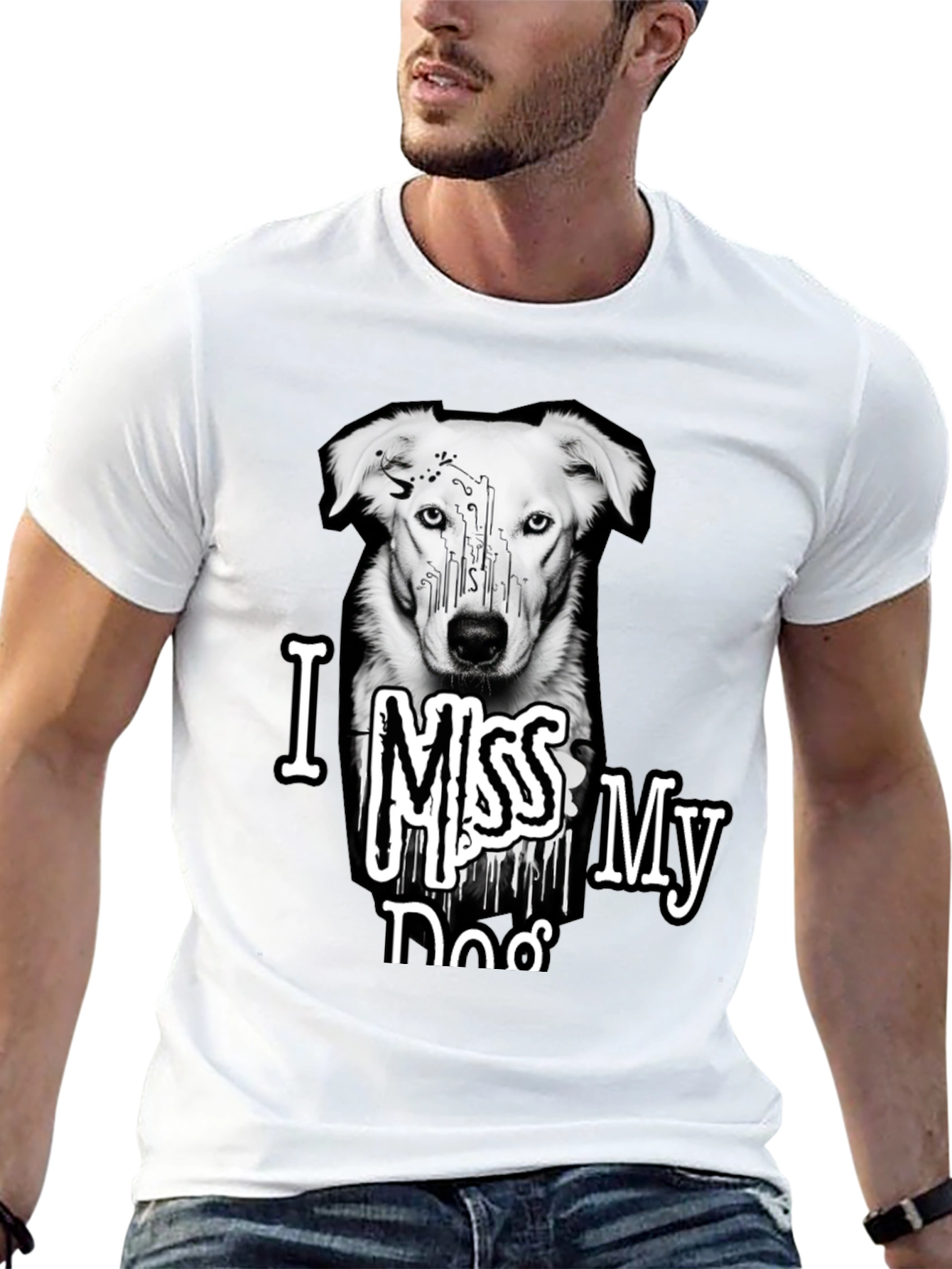 I Miss My Dog T-Shirt - Unisex