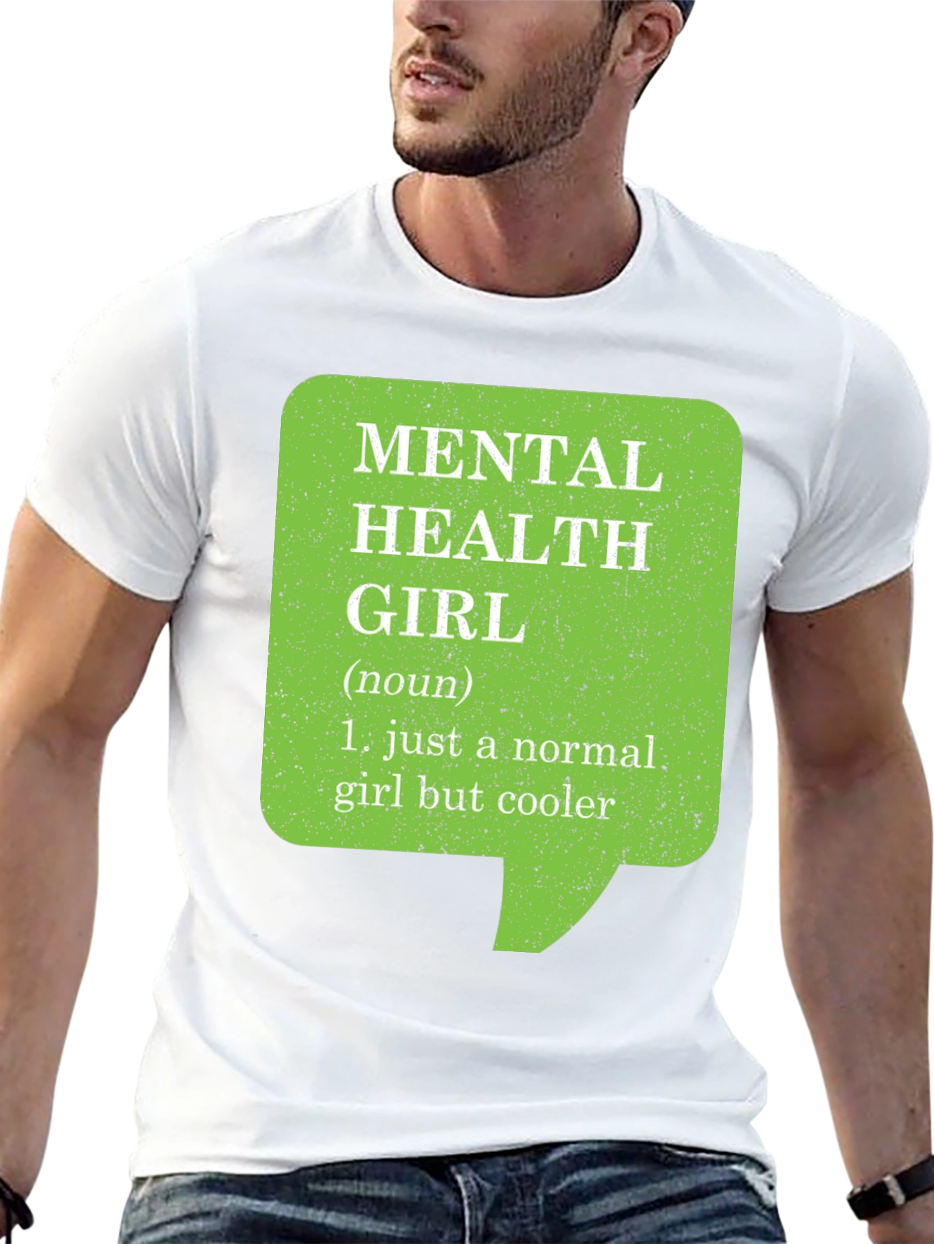 Mental Health Girl Novelty T-Shirt