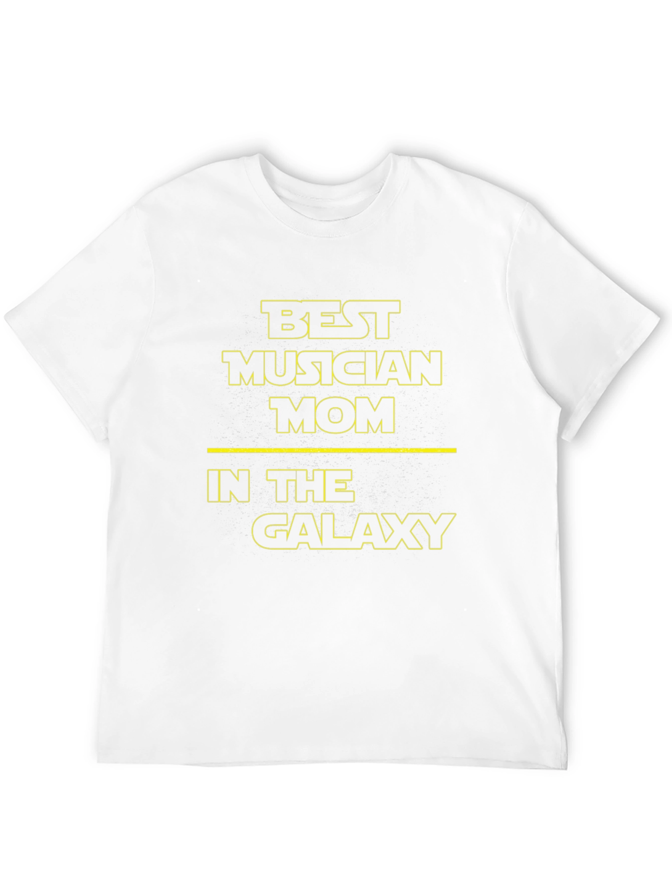 Best Musician Mom in the Galaxy Black T-Shirt