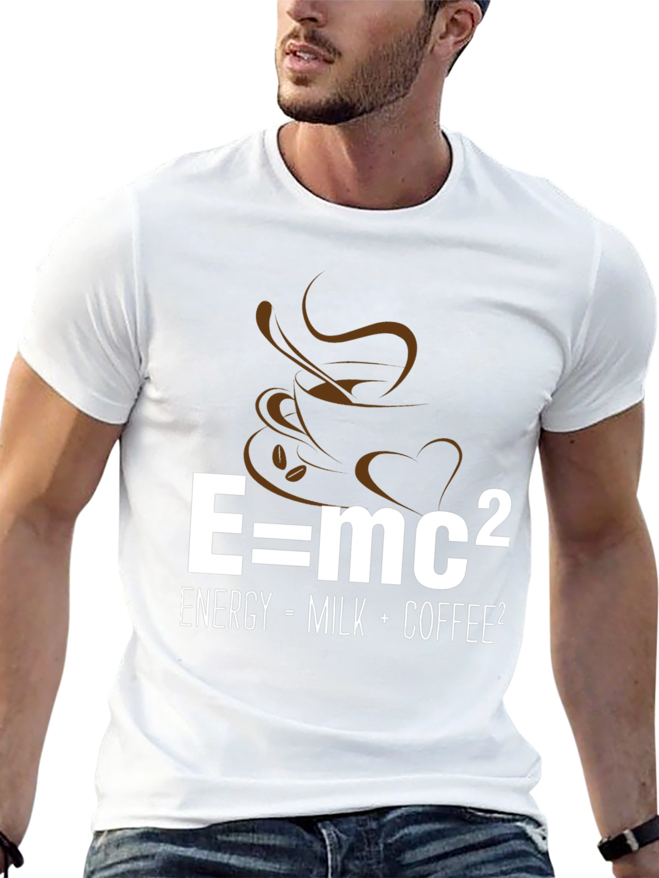 E=mc2 Coffee Lover T-Shirt