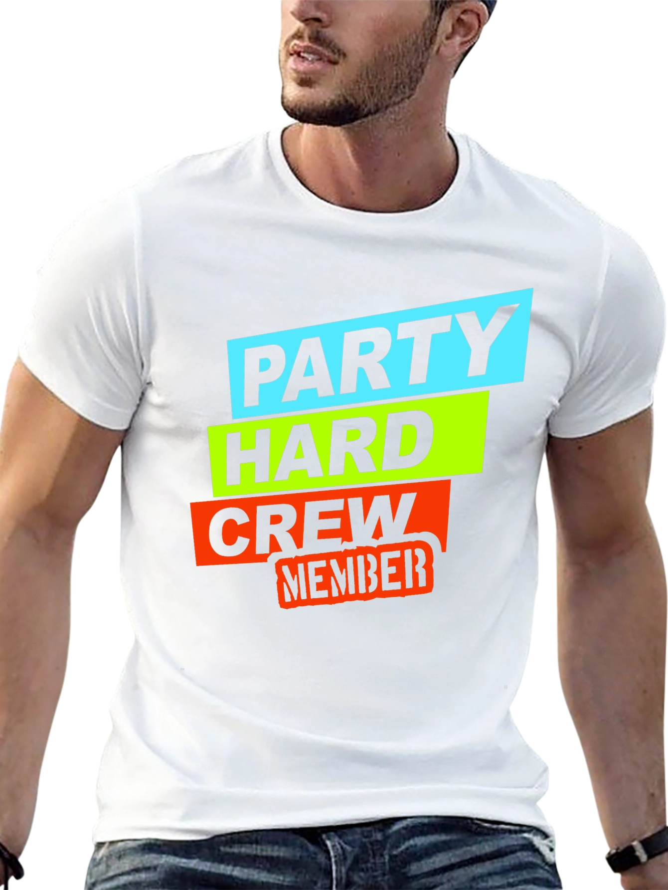 Party Hard Crew Member T-Shirt