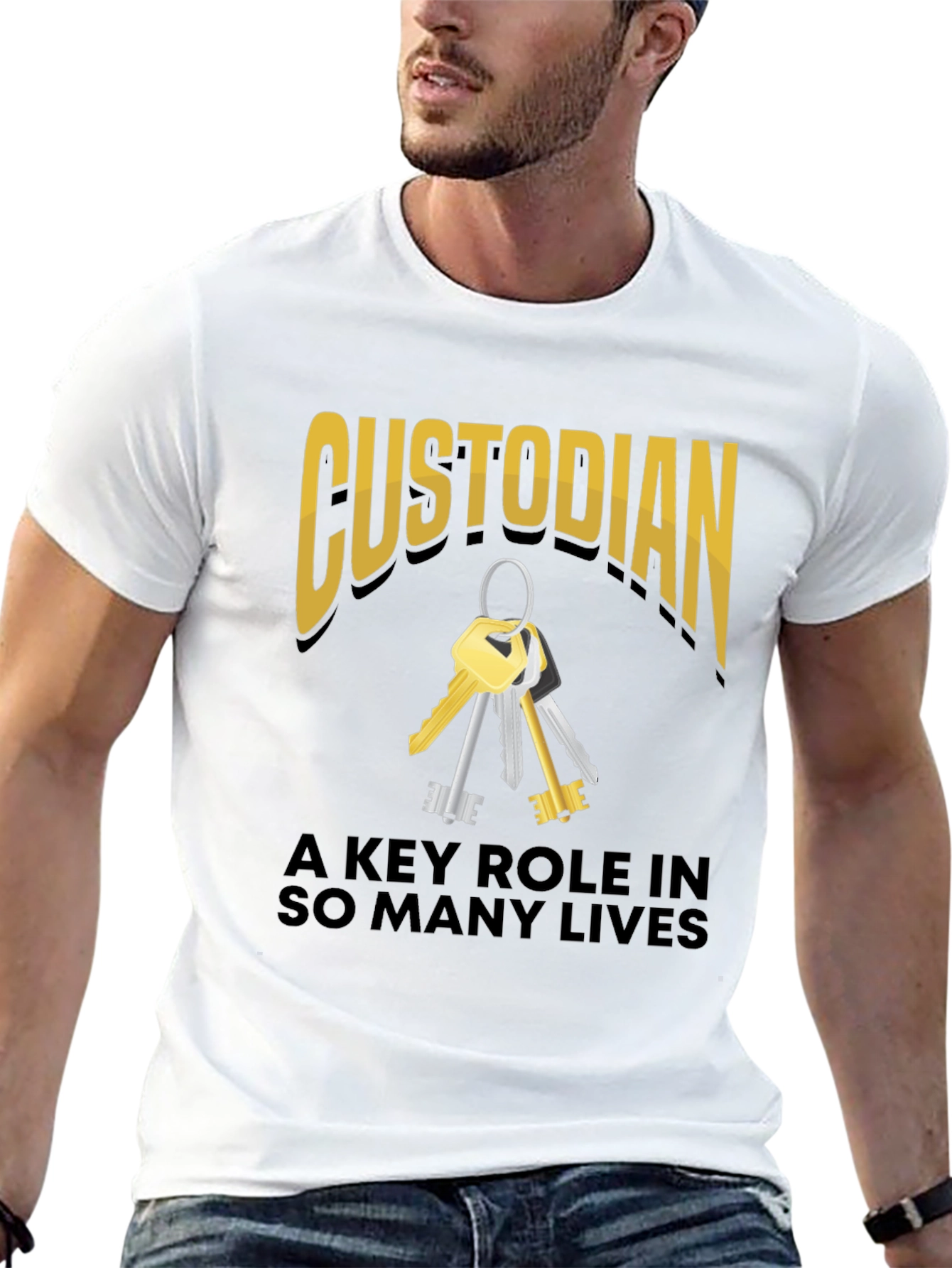 Custodian Key Role T-Shirt