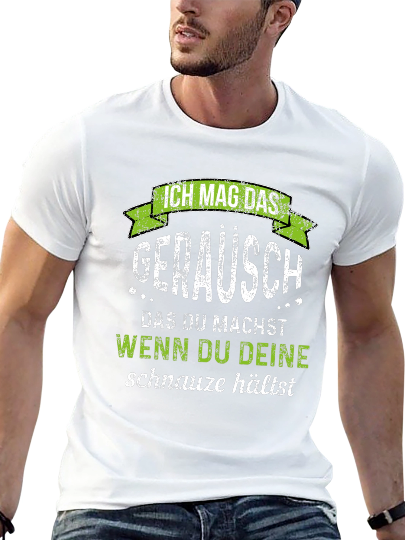 Ich Mag Das Geräusch Funny Graphic Tee