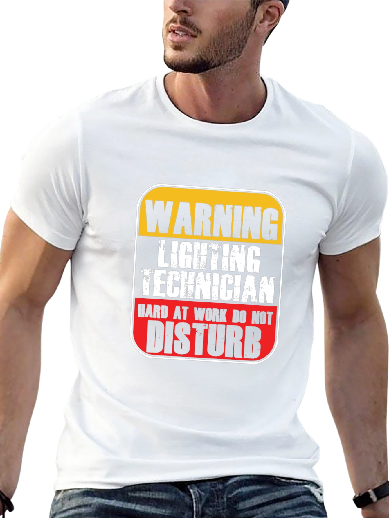 Warning Lighting Technician T-Shirt