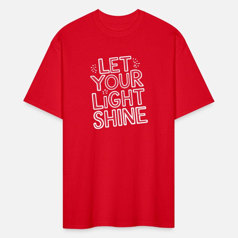Let Your Light Shine Inspirational Message