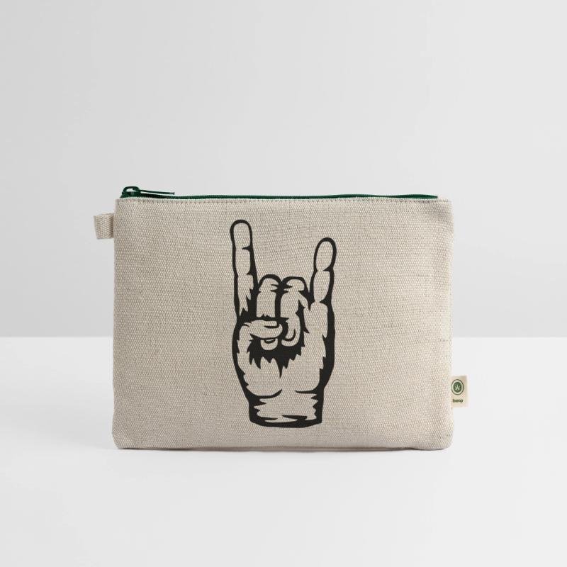 Logo heavy metal hand