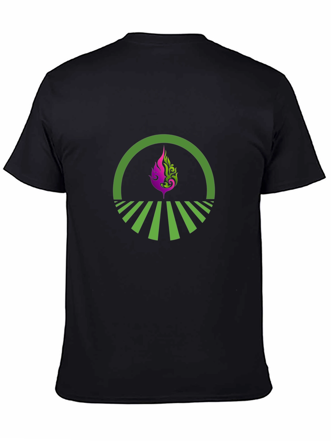 Green Circle Graphic Tee