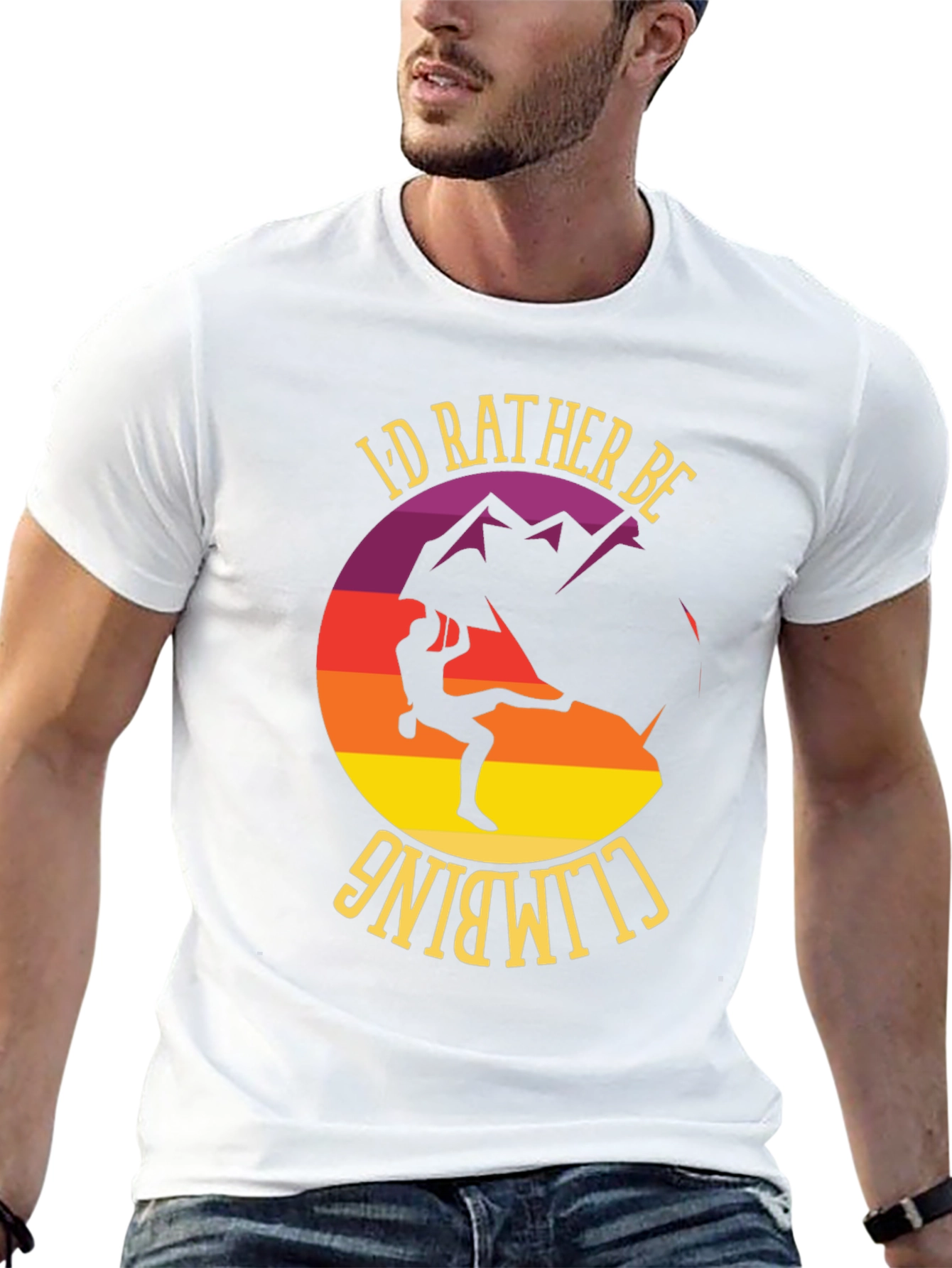 Climbing Graphic T-Shirt - Rock Climbing Tee
