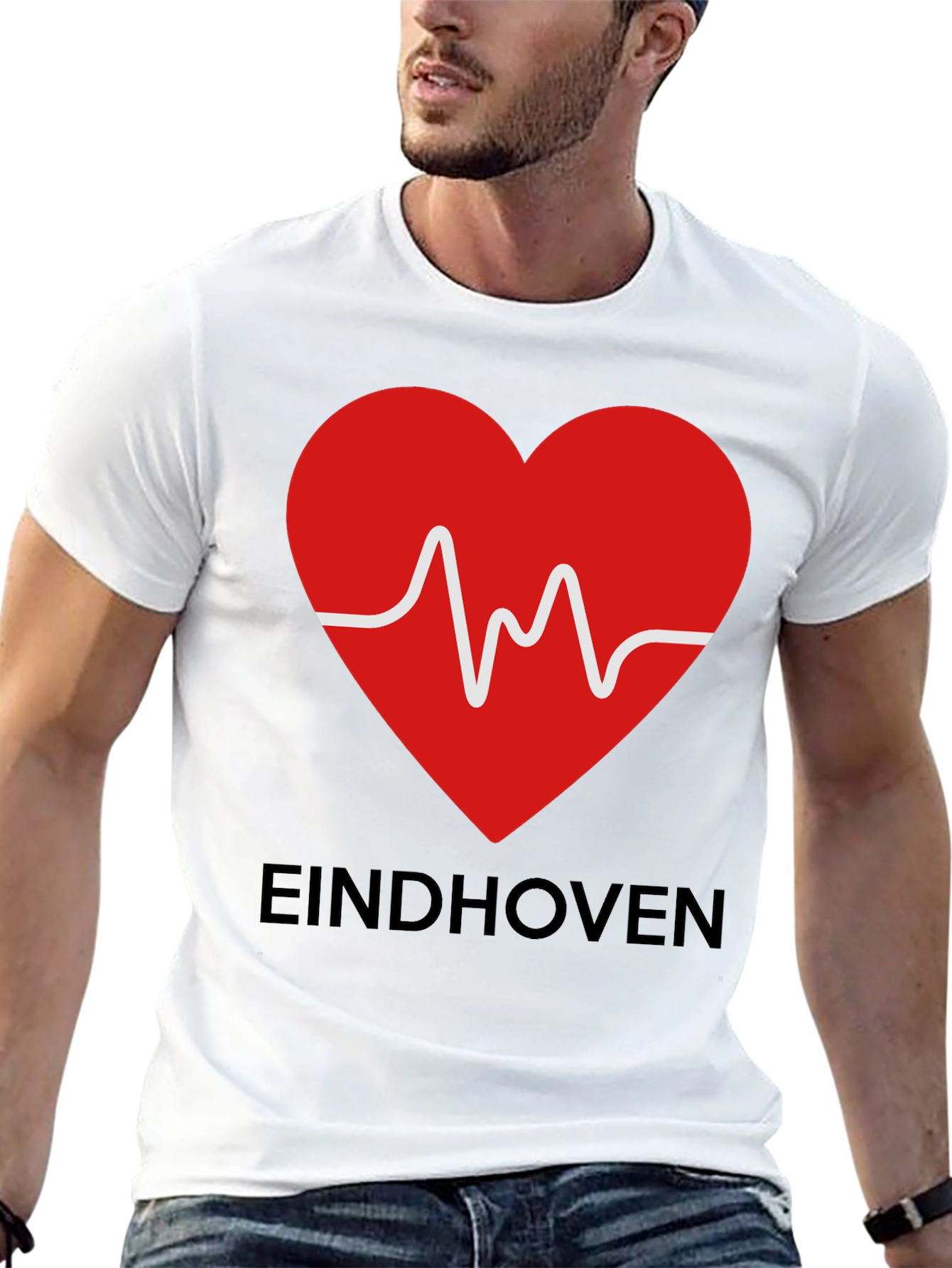 Eindhoven Heartbeat T-Shirt - City Love Tee
