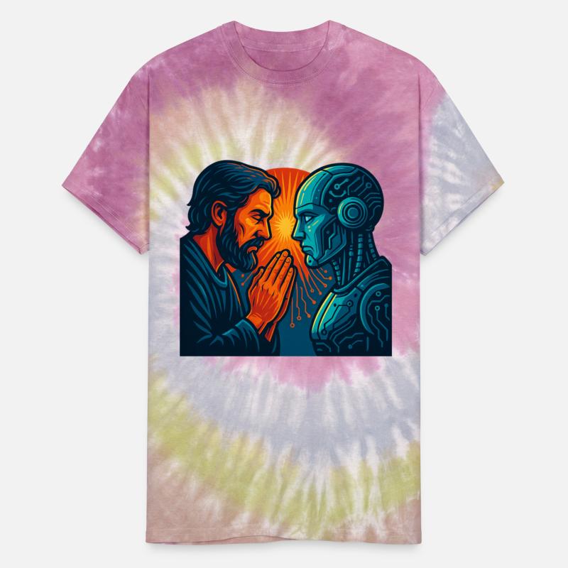 Man vs AI Godhead T-Shirt | Spiritual