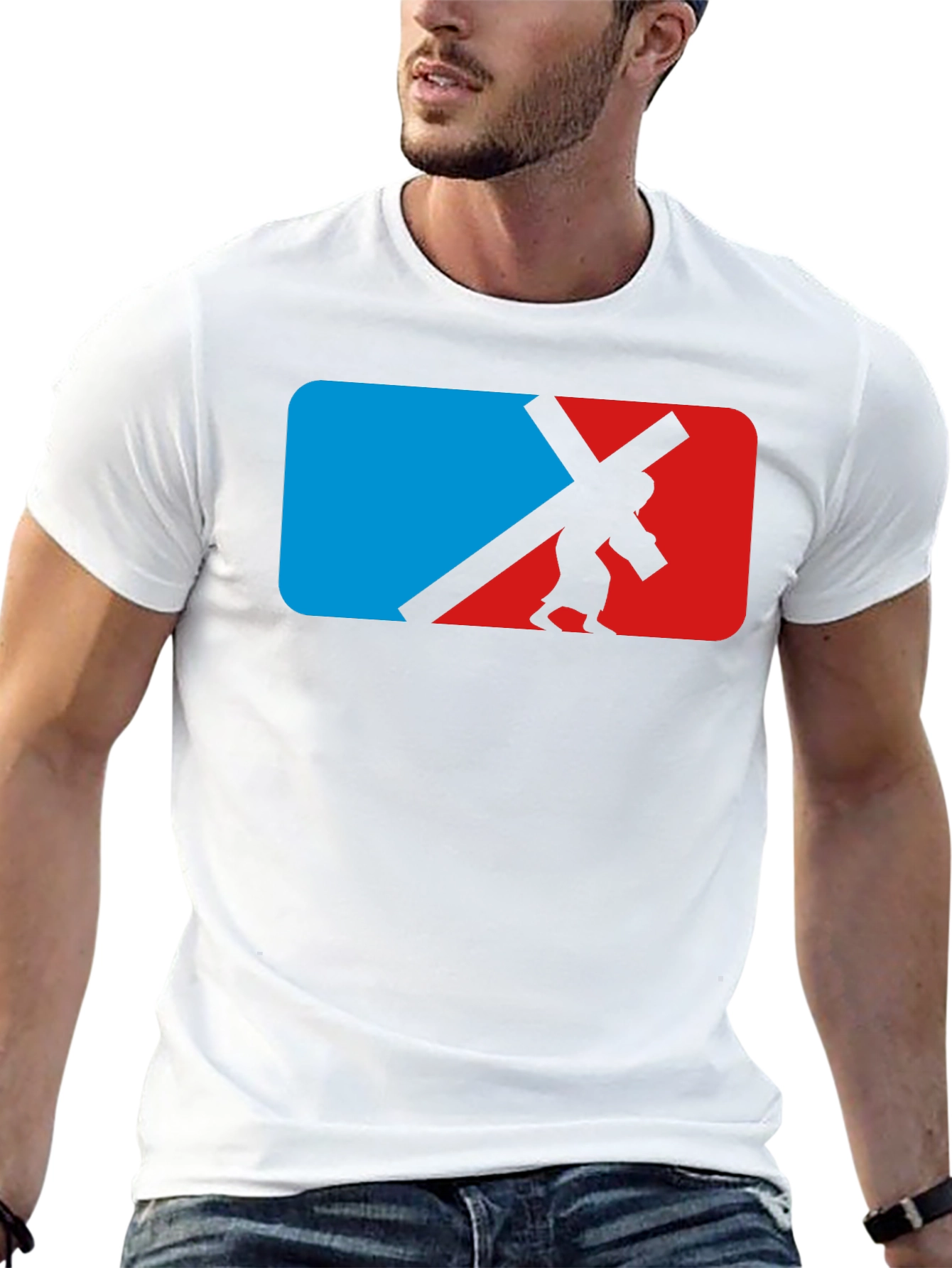 Religious Symbol Graphic T-Shirt