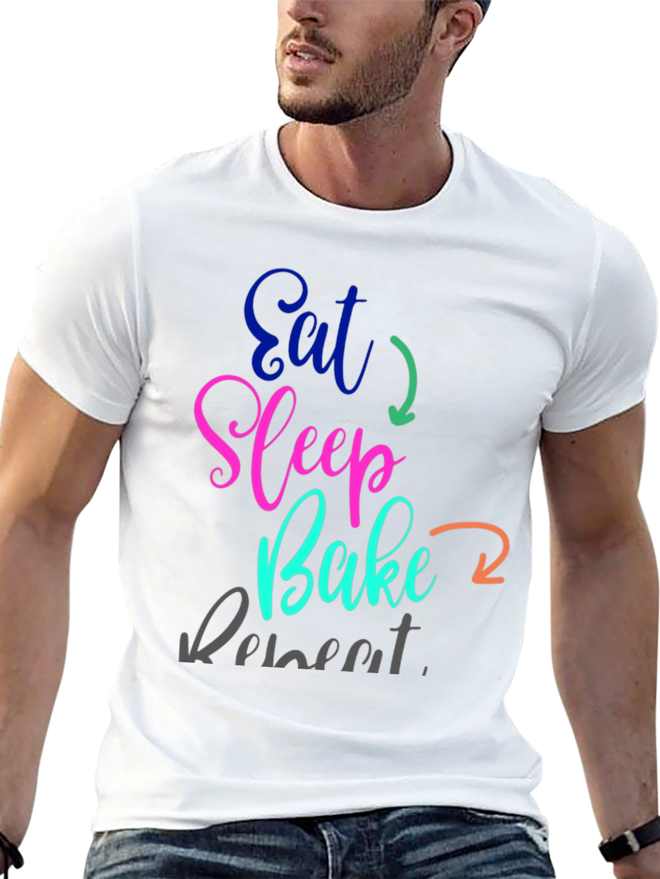 Eat Sleep Bake Repeat T-Shirt