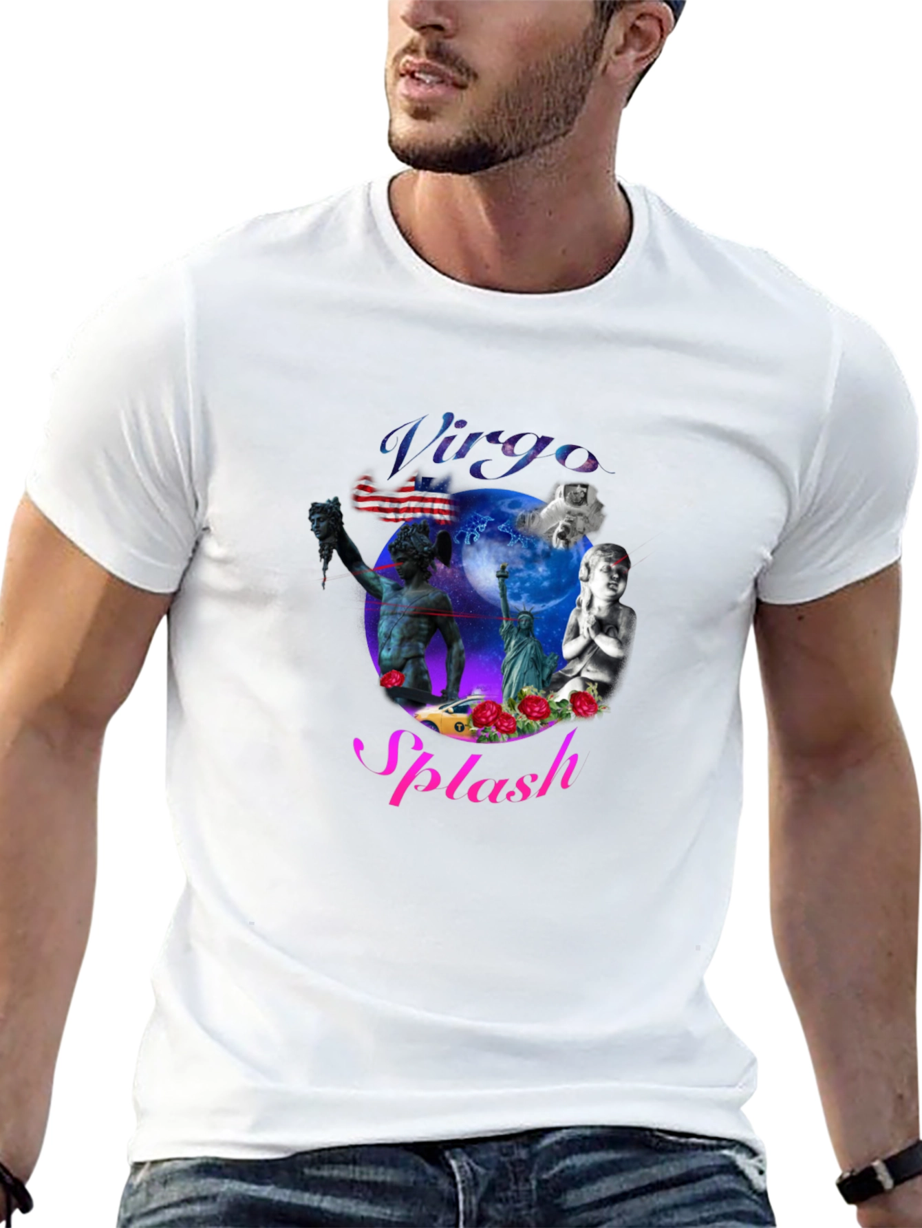 Virgo Splash Graphic T-Shirt