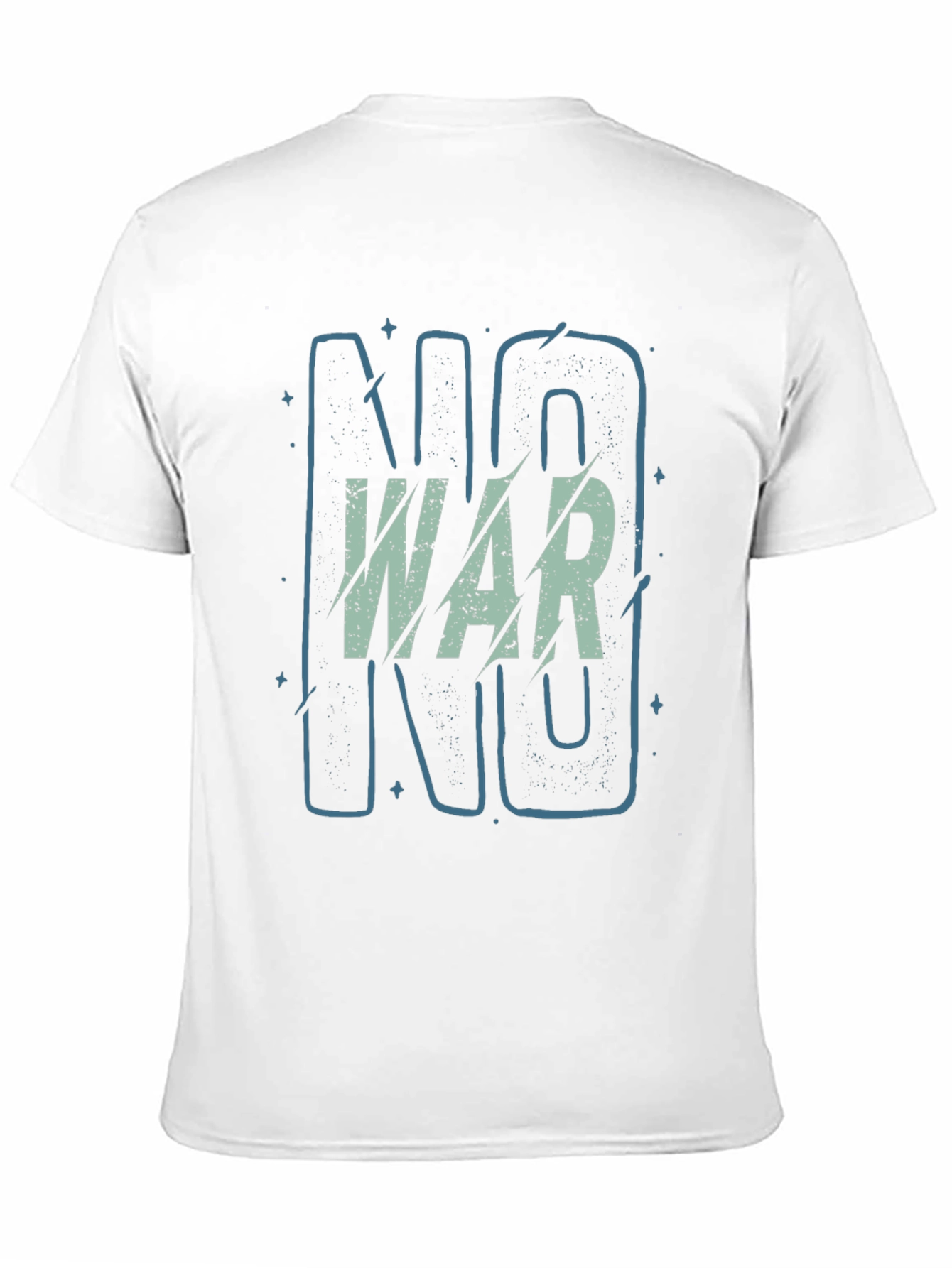 No War Graphic Tee - Peaceful Statement Shirt