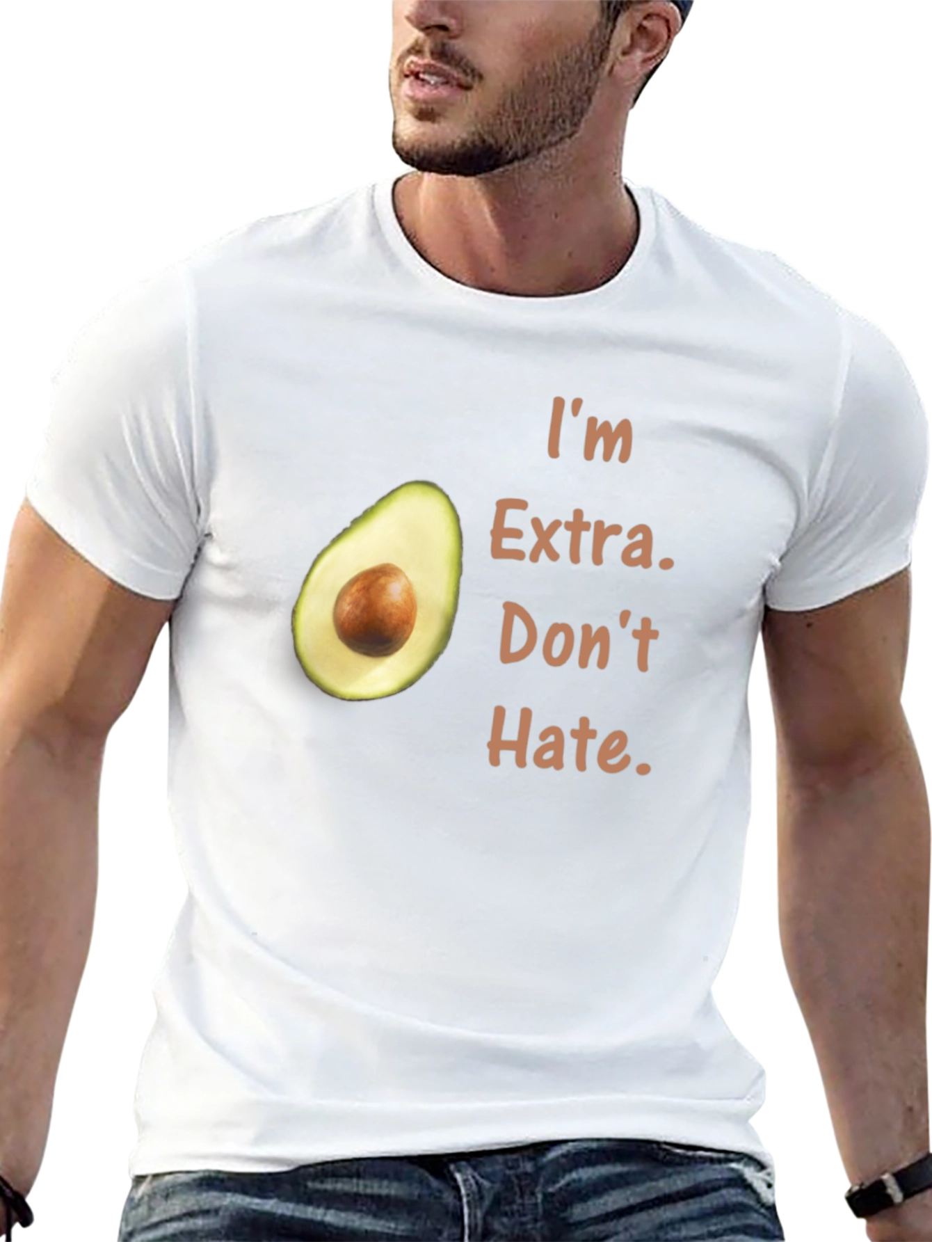 Im Extra Avocado Graphic Tee