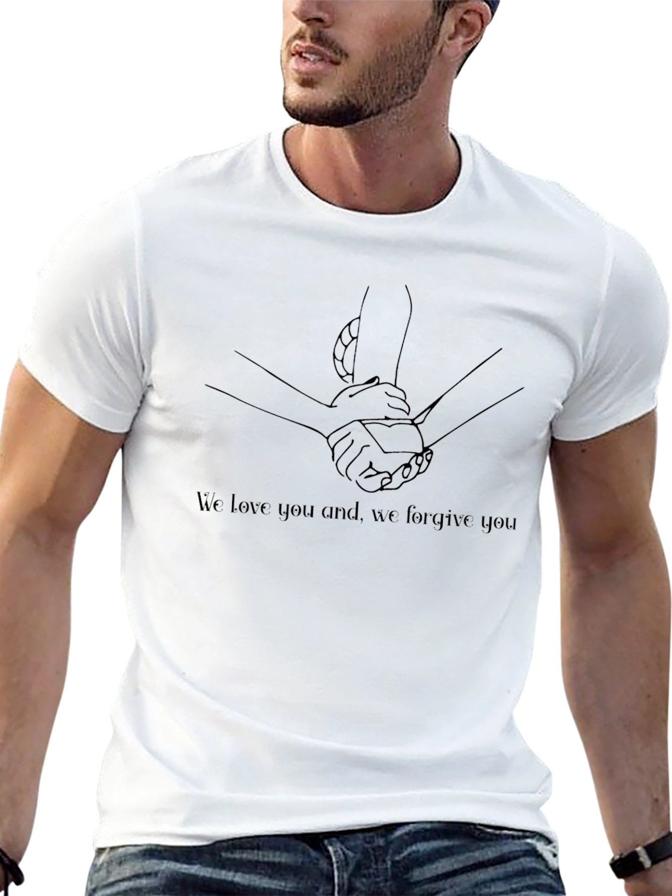 Unity T-Shirt: Love & Forgiveness Design
