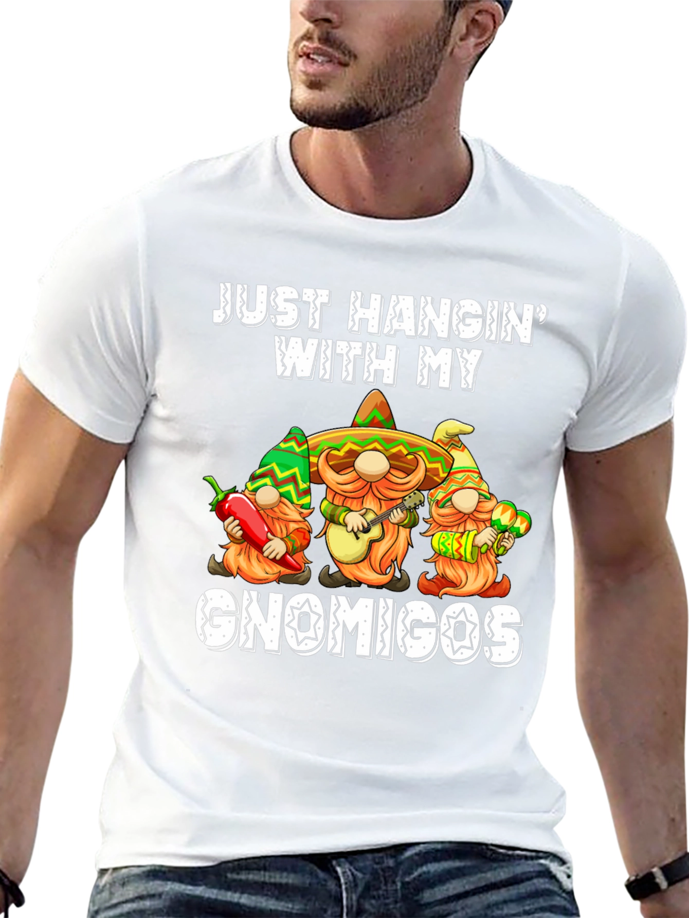 Just Hangin With My Gnomigos T-Shirt