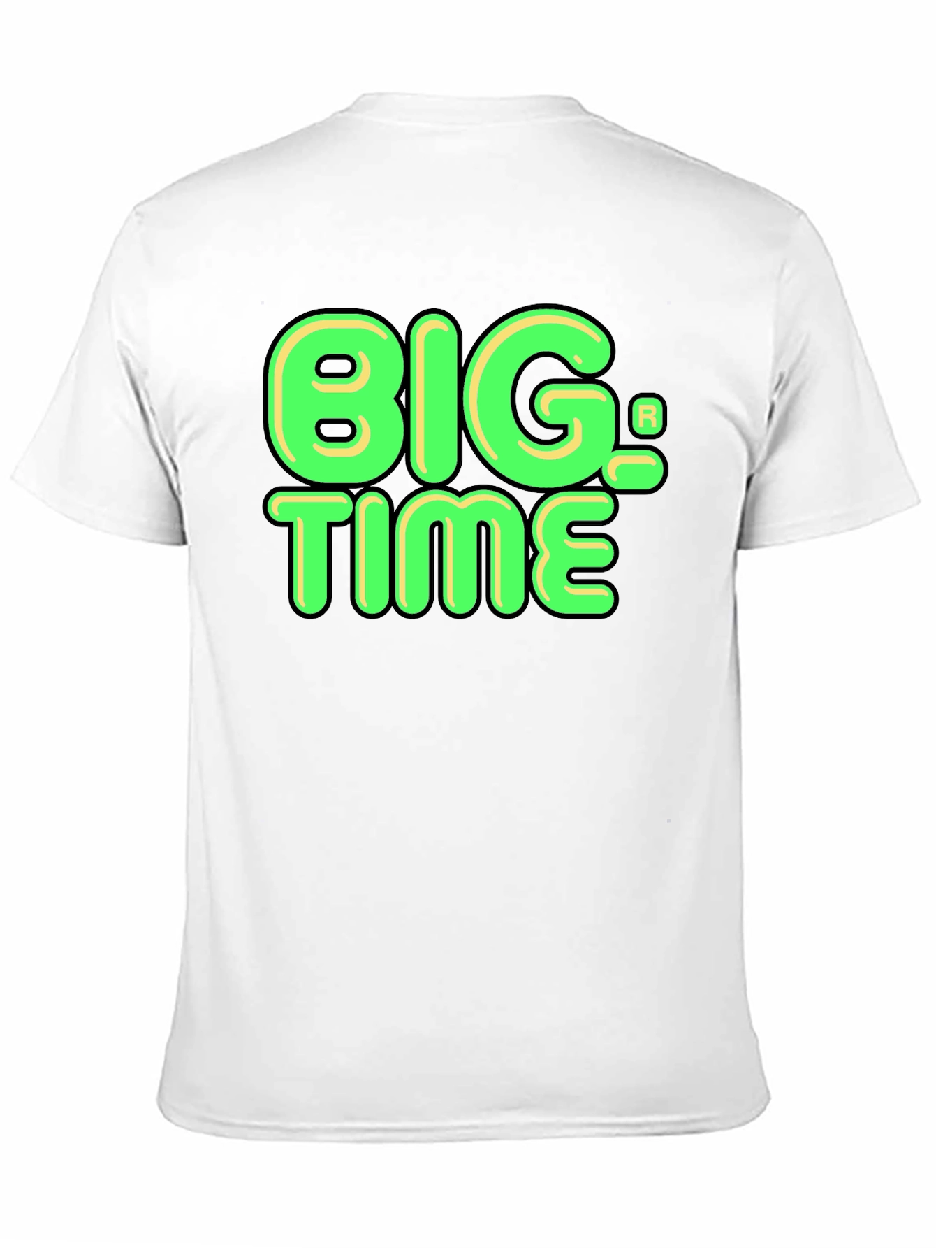 Big Time Black Graphic Tee - Unisex