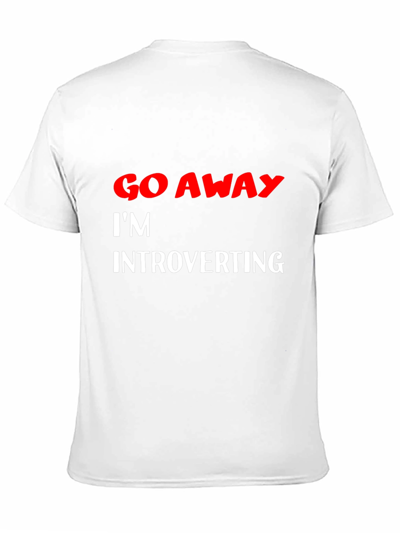 Introvert Tee - Funny Graphic Slogan Shirt