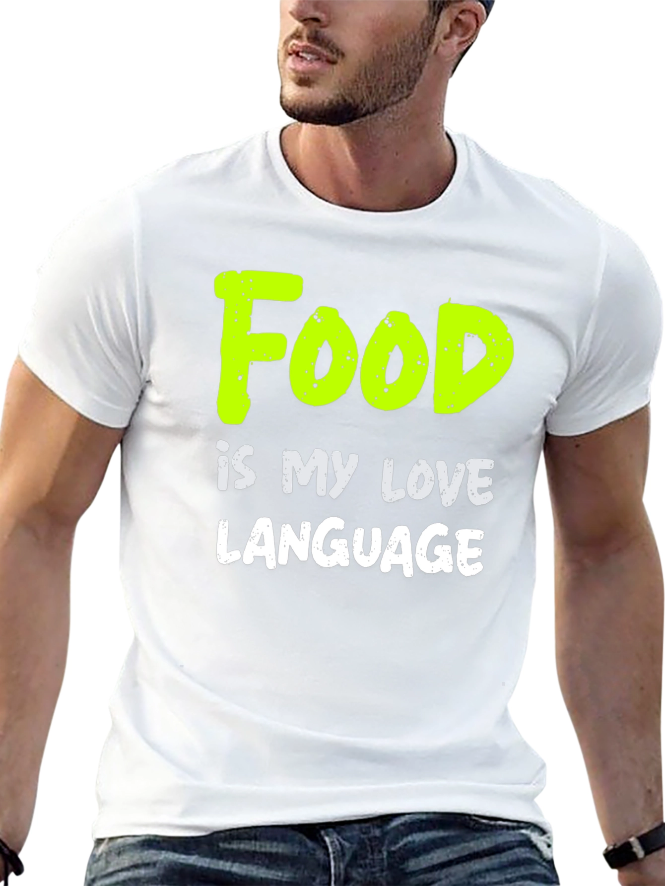 Food is My Love Language Funny T-Shirt