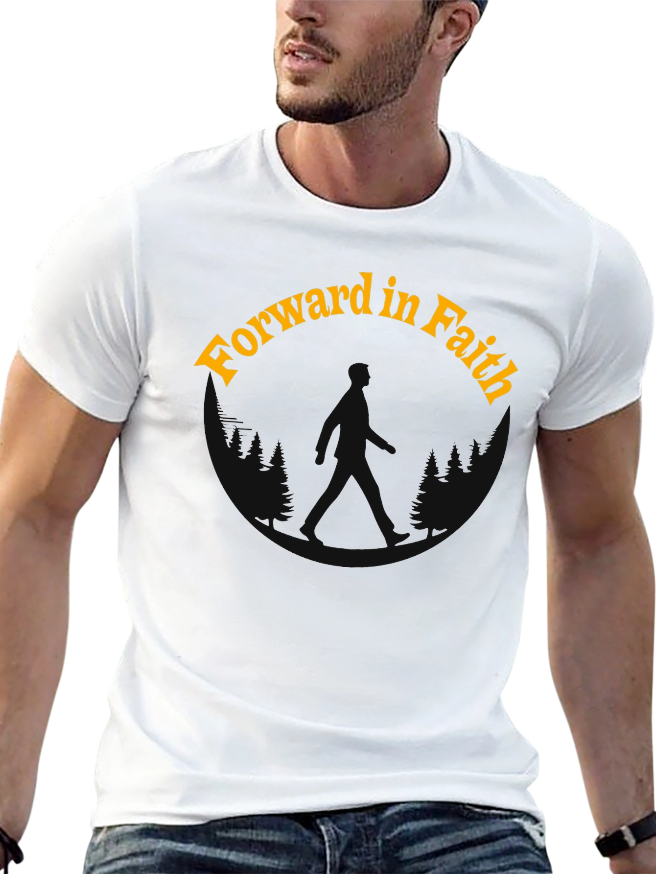 Forward in Faith Black T-Shirt