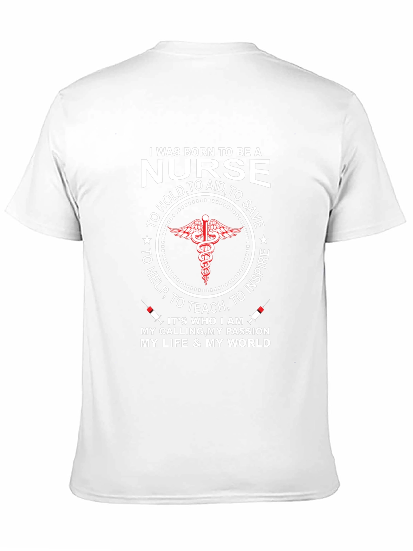 Nurse T-Shirt: Born to Be a Nurse