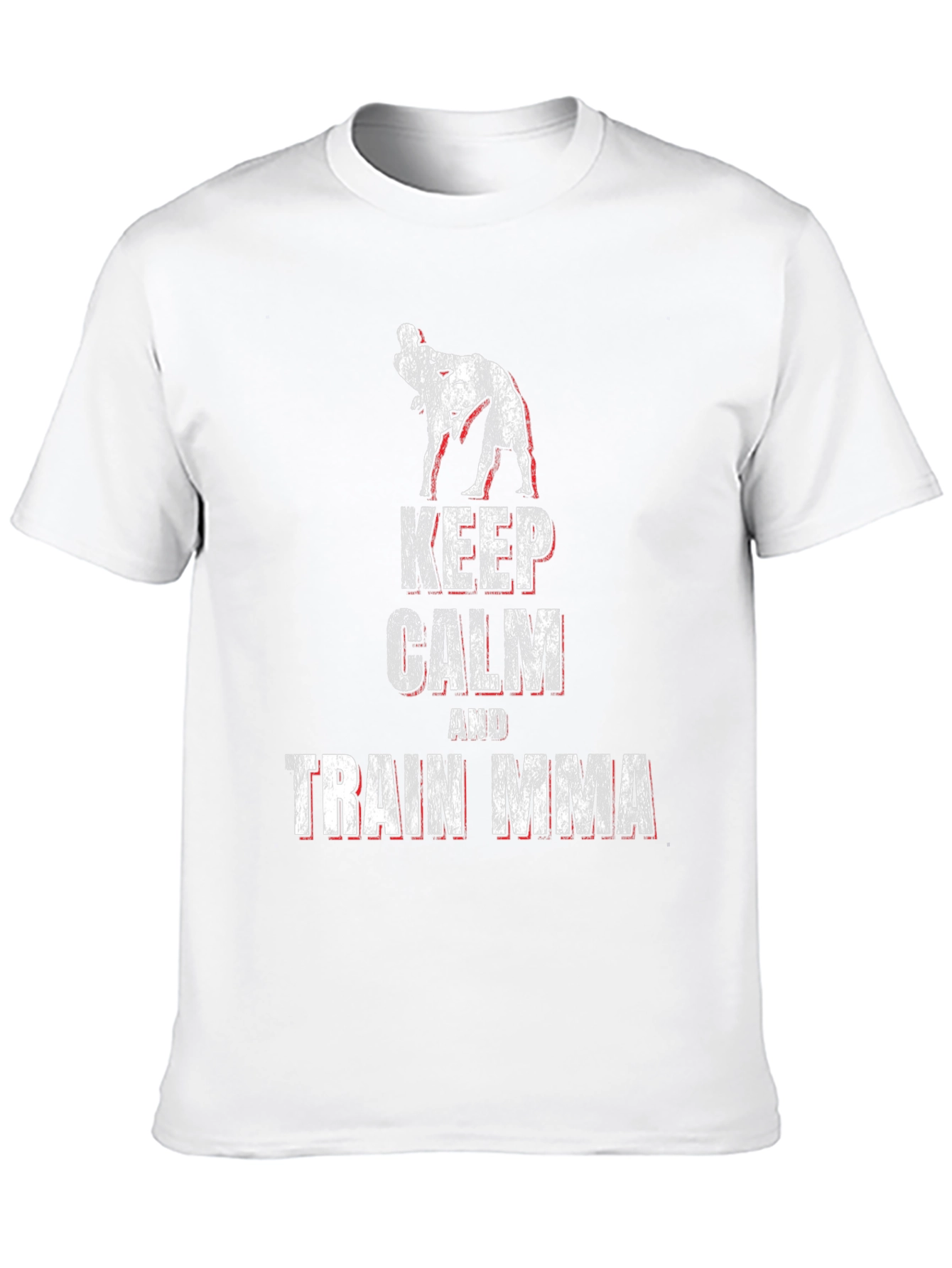 Keep Calm and Train MMA Graphic T-Shirt