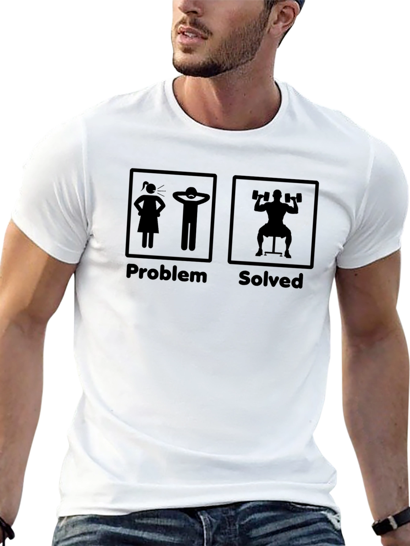 Problem Solved Gym T-Shirt