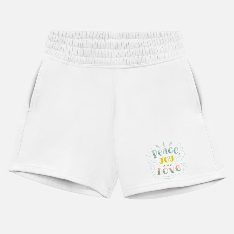 Peace Joy Love Hand Lettering Design